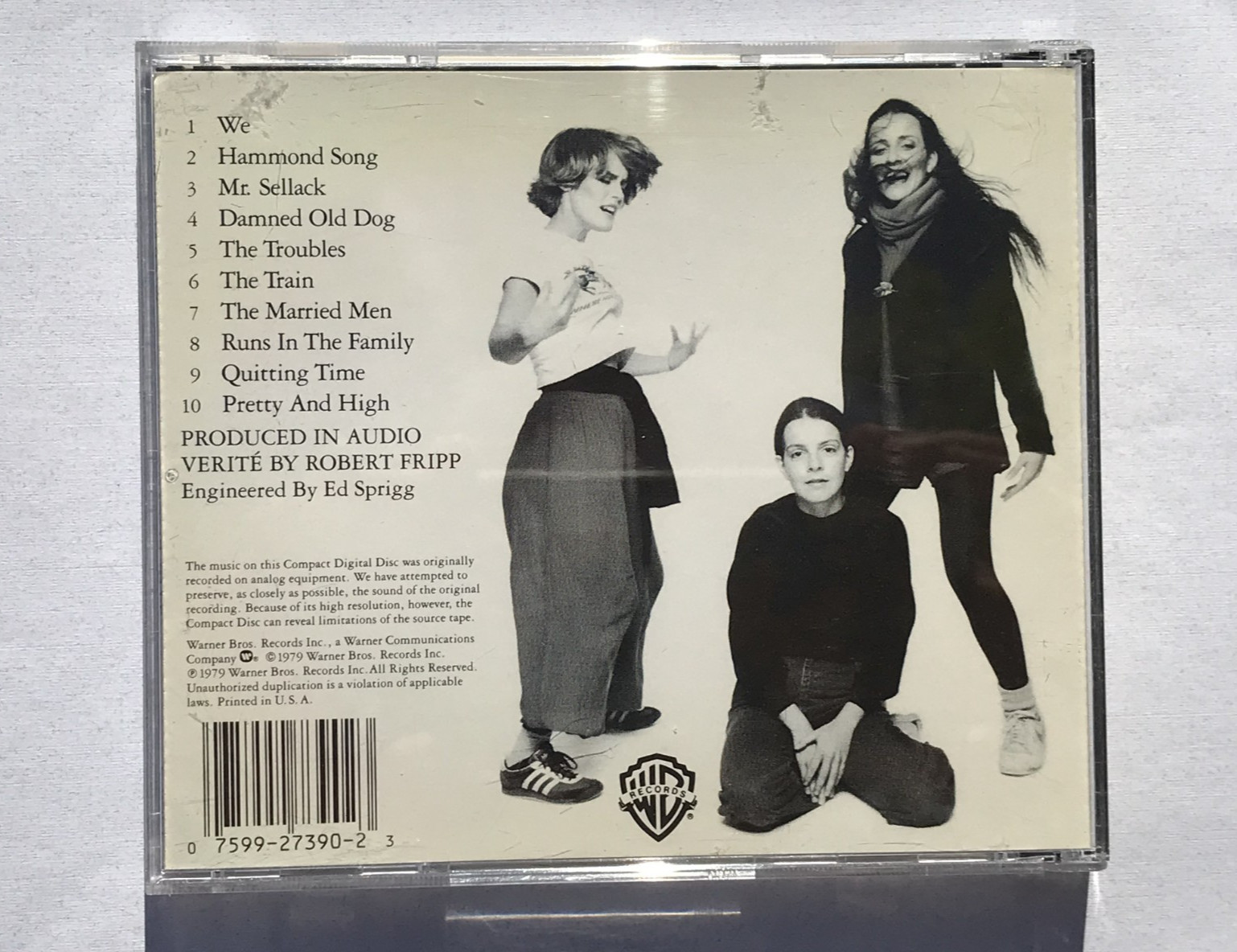The Roches – self titled (CD, 1985) RARE ☆*NEAR MINT DISC*☆