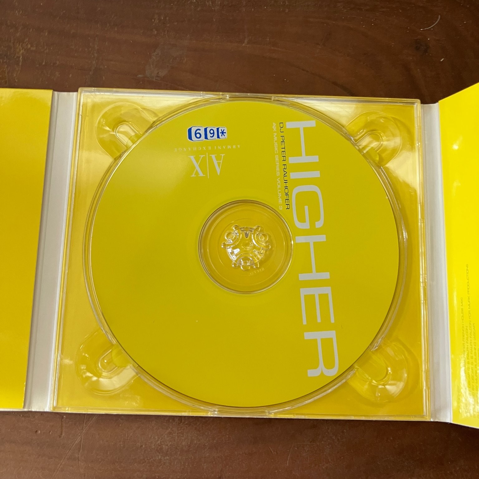 DJ Peter Rauhofer – Higher CD 2005 AX Music Series Vol 3 House Dance Armani