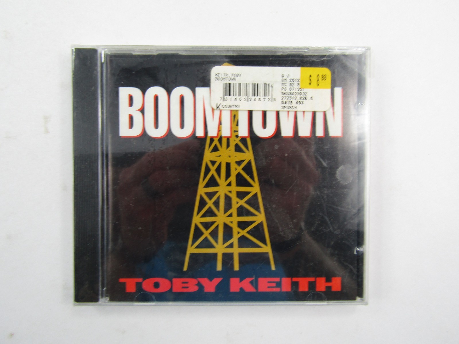 Boomtown Toby Keith CD Country 1994 Mercury Records Sealed New