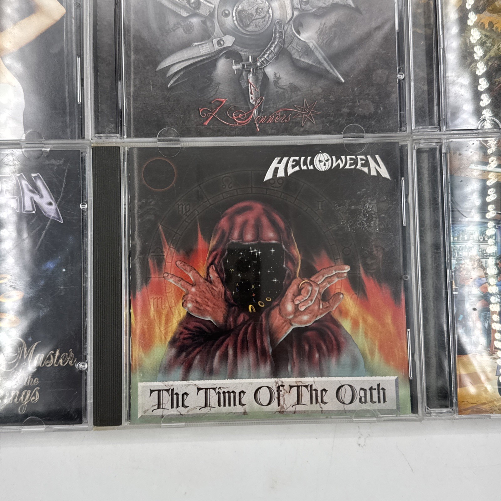 12 CD Lot Helloween Oath Rings Jukebox Keeper Keys Jericho Hell Rabbit Chameleon