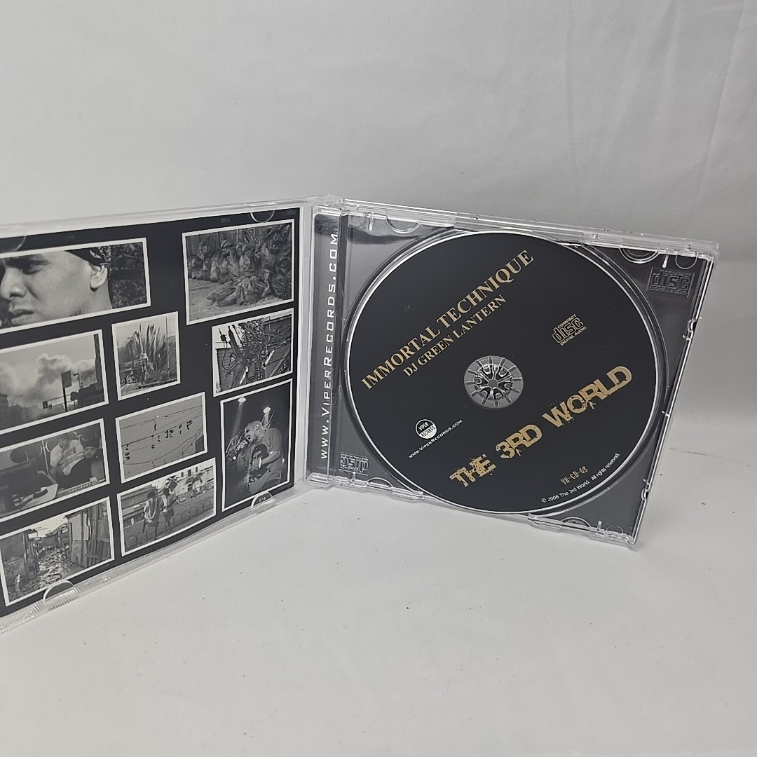 Immortal Technique + DJ Green Lantern - The 3rd World CD