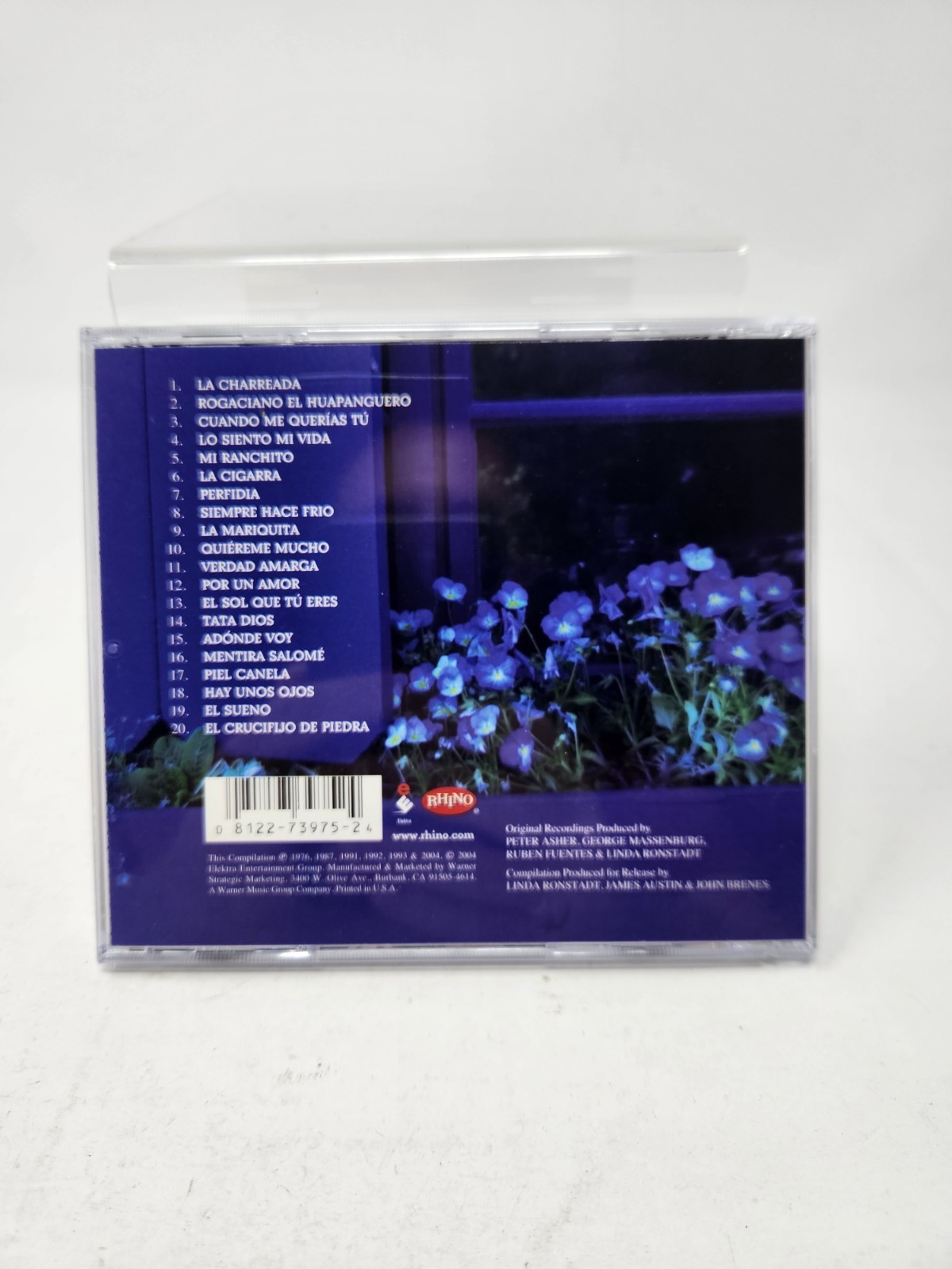 Linda Ronstadt : Mi Jardin Azul - Las Cancionas Favoritas CD (2004) Hits Spanish