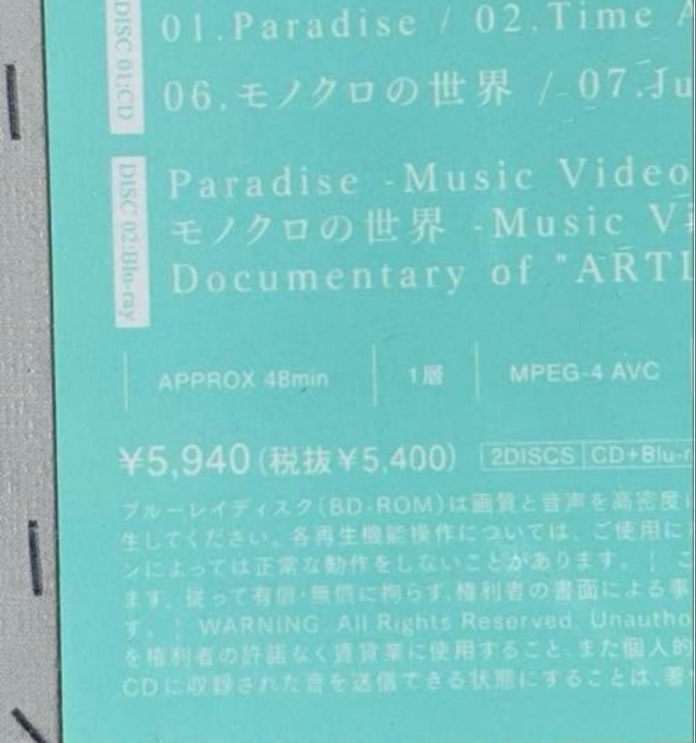Unopened Press Edition CD