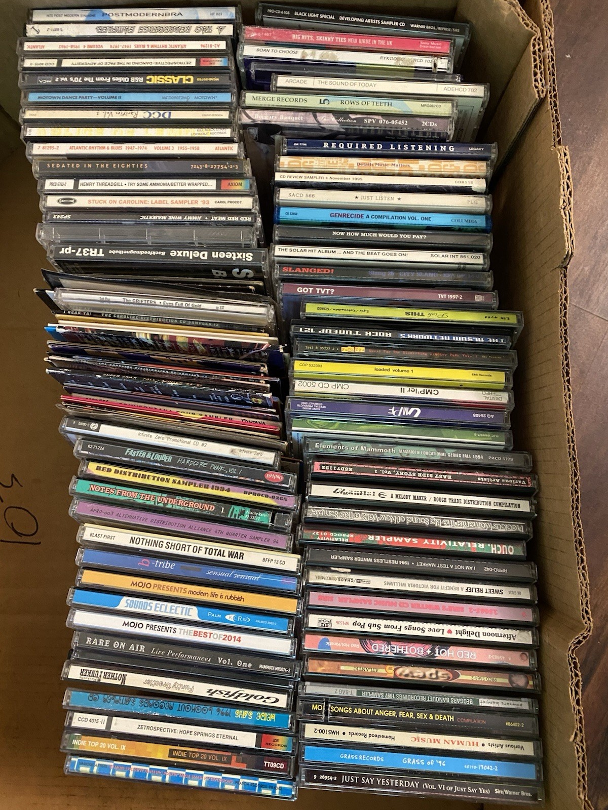 103 Promo And Sampler CDs - 90s Alternative And Indie, Unusual Titles & Labels