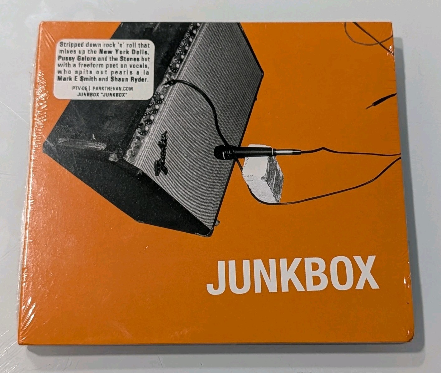 NEW Junkbox - Self Titled CD 2005 Park the Van Records Garage Rock Sealed