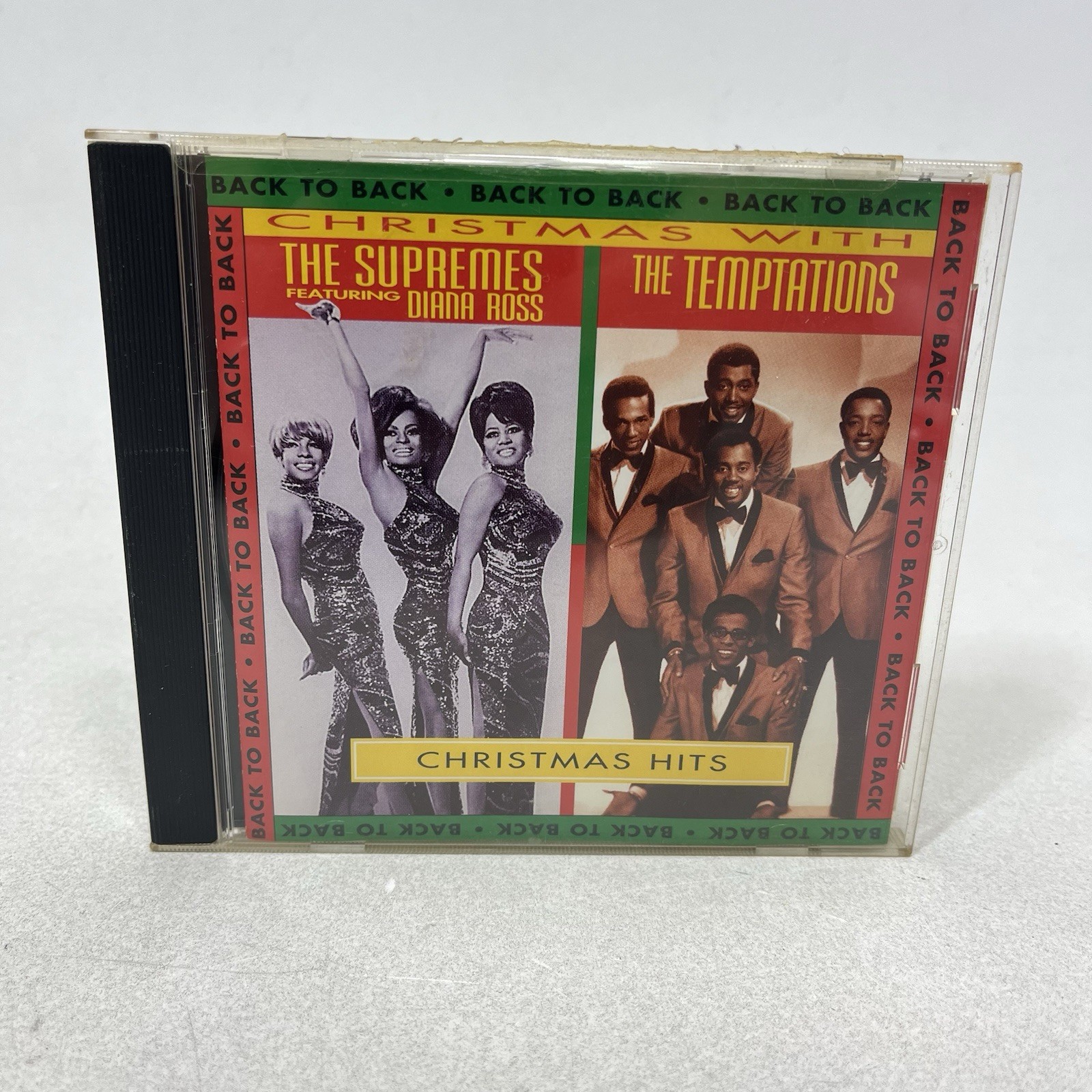 Christmas With The Supremes And The Temptations Hits Back to Back CD 1995 Motown