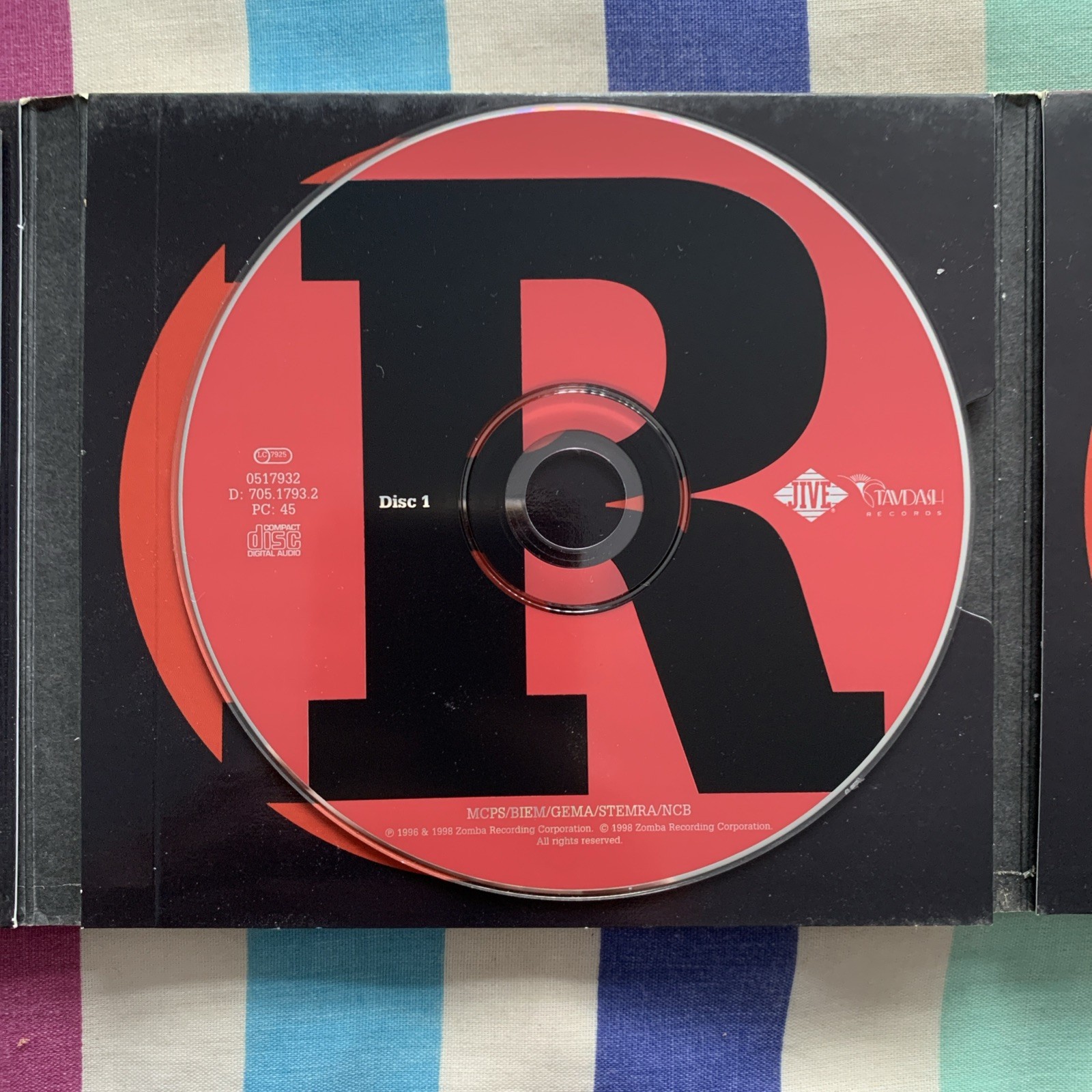R. [UK Edition] by R Kelly (1998) 2 CD Album