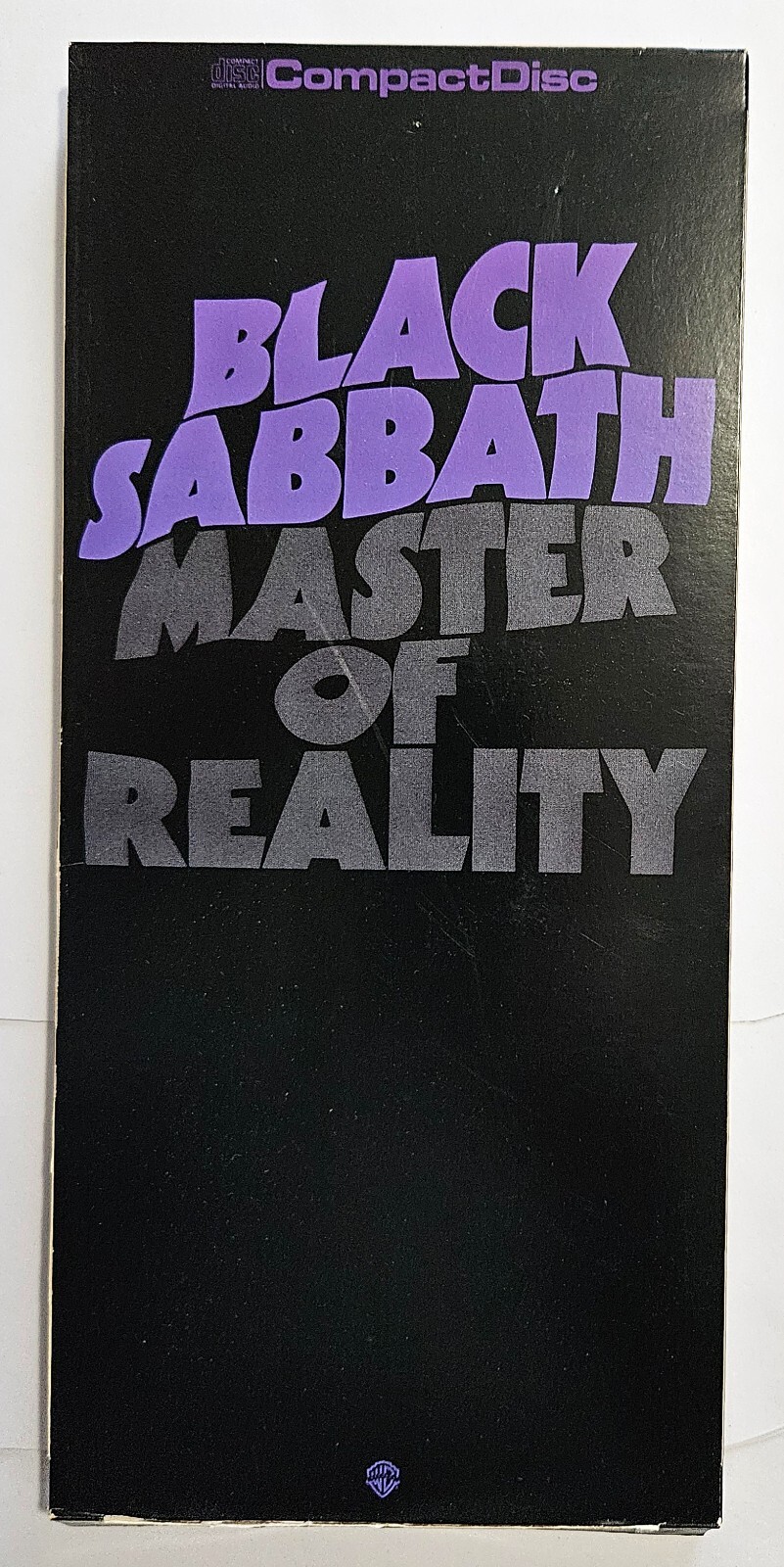 Black Sabbath Original 1987 Warner Bros USA LONGBOX CD: Master Of Reality - Ozzy