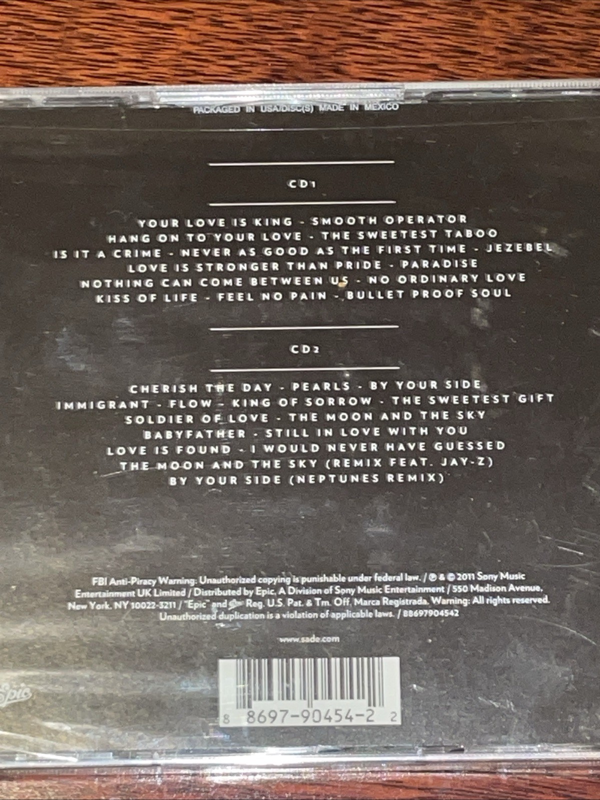 Sade – The Ultimate Collection CD 2011 Epic Soul R&B 2-Disc Hits - Sealed