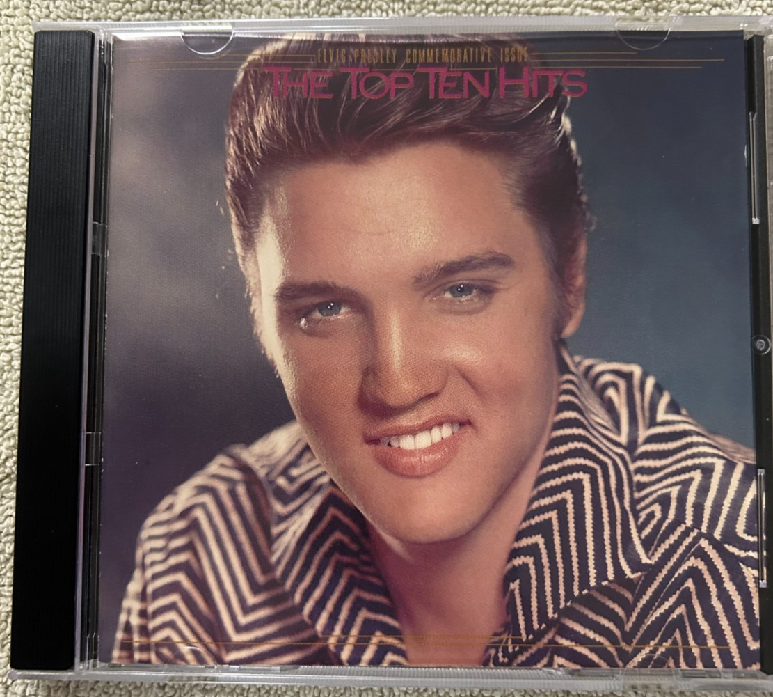 Elvis Presley "The Top Ten Hits" CD: RCA/BMG B22 06383. One Day Handling