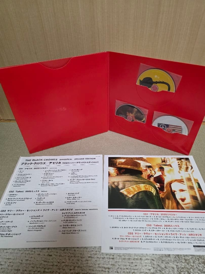 The Black Crowes CD Amorica Super Deluxe Limited Edition Japan SHM-CD