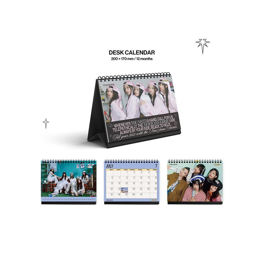 NewJeans 2025 Season's Greetings Official K-Pop Calendar Photobook Photocards
