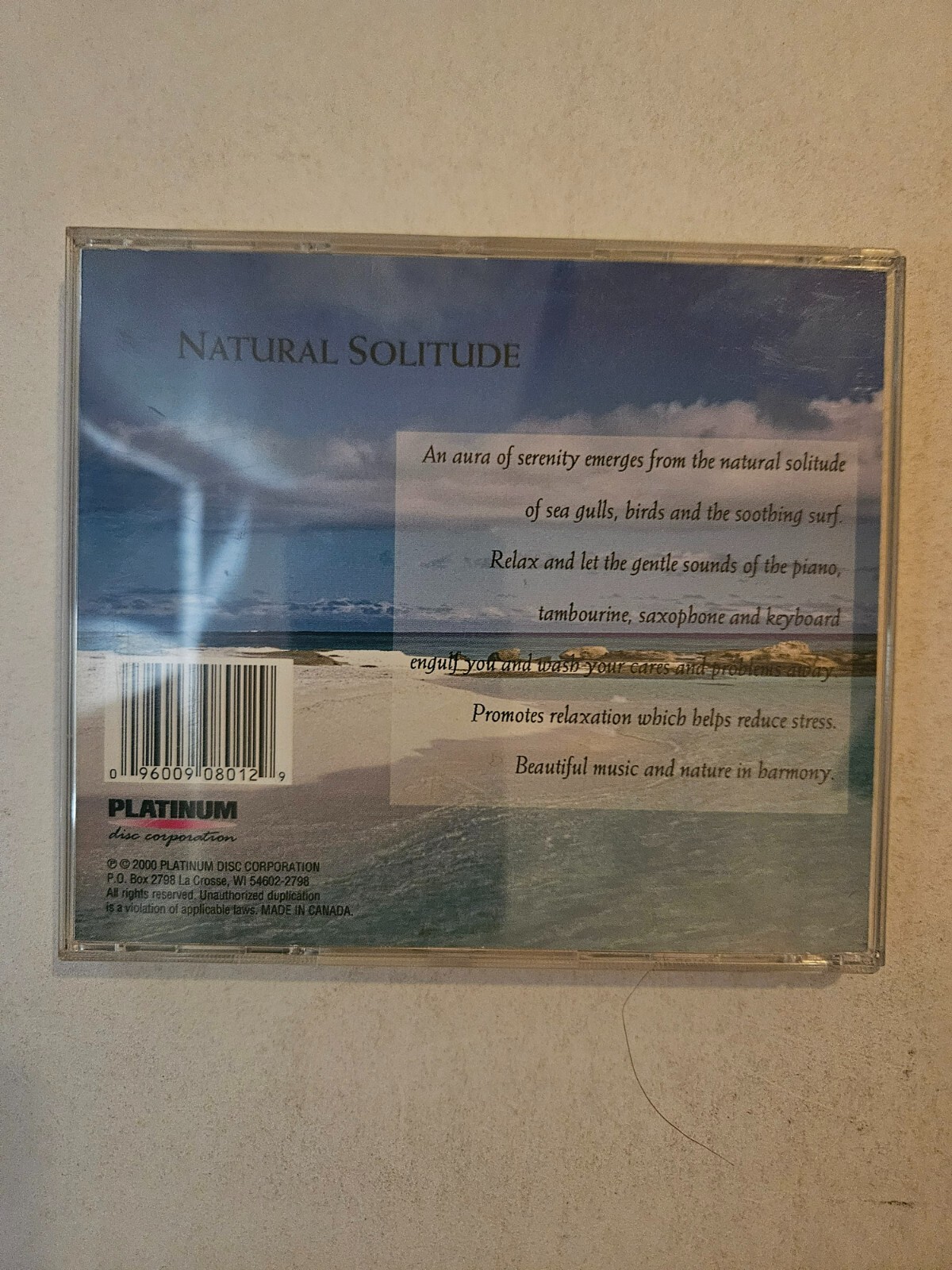 Natural Solitude: Soothing Sounds for Body & Soul (CD)