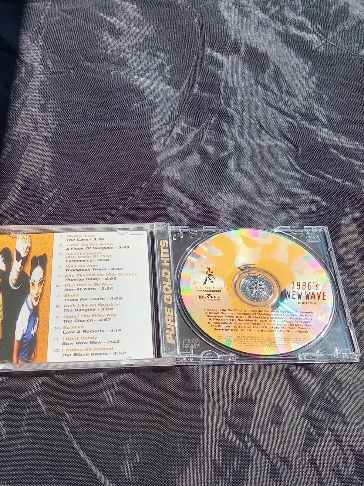 1980's New Wave : Pure Gold Hits CD, 1999 Compass & BMG by Various Artists 