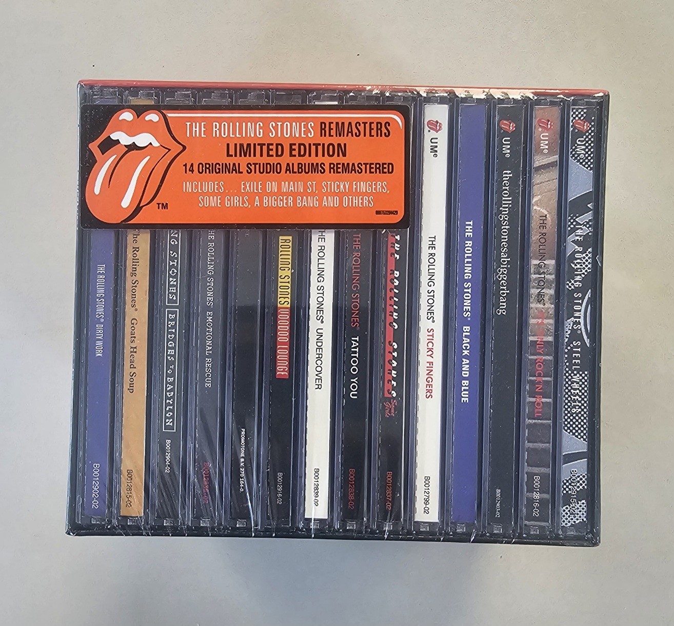 The Rolling Stones - Remasters (2009) 14-CD Limited Edition Box Set Brand New