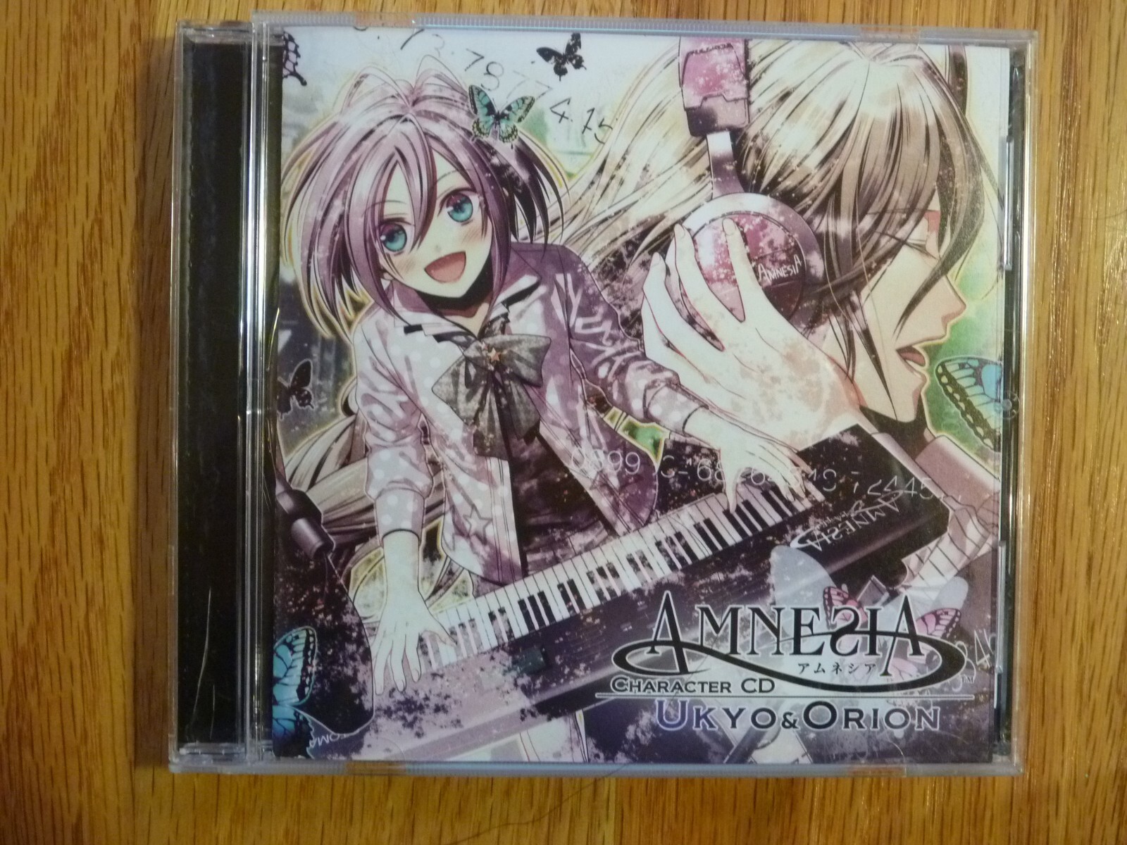 Amnesia Anime Character CD Ukyo & Orion 7T Team Entertainment KDSD-00563