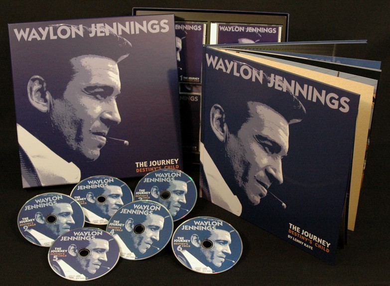 WAYLON JENNINGS- THE JOURNEY: DESTINY'S CHILD BEAR FAMILY 6 CD BOX SET NEW