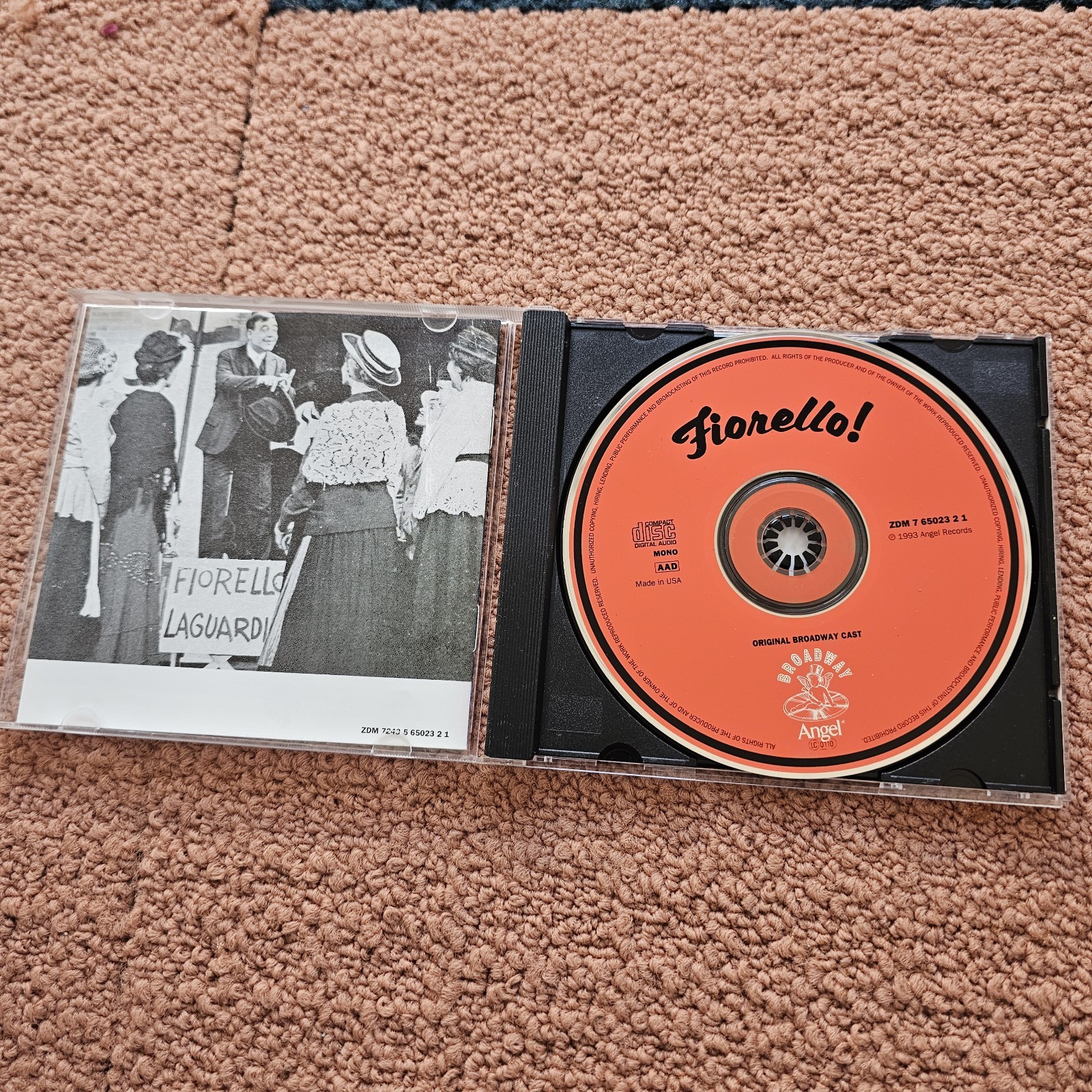 Fiorello / O.B.C. by Original Broadway Cast (CD, 1993) Musical Bk3