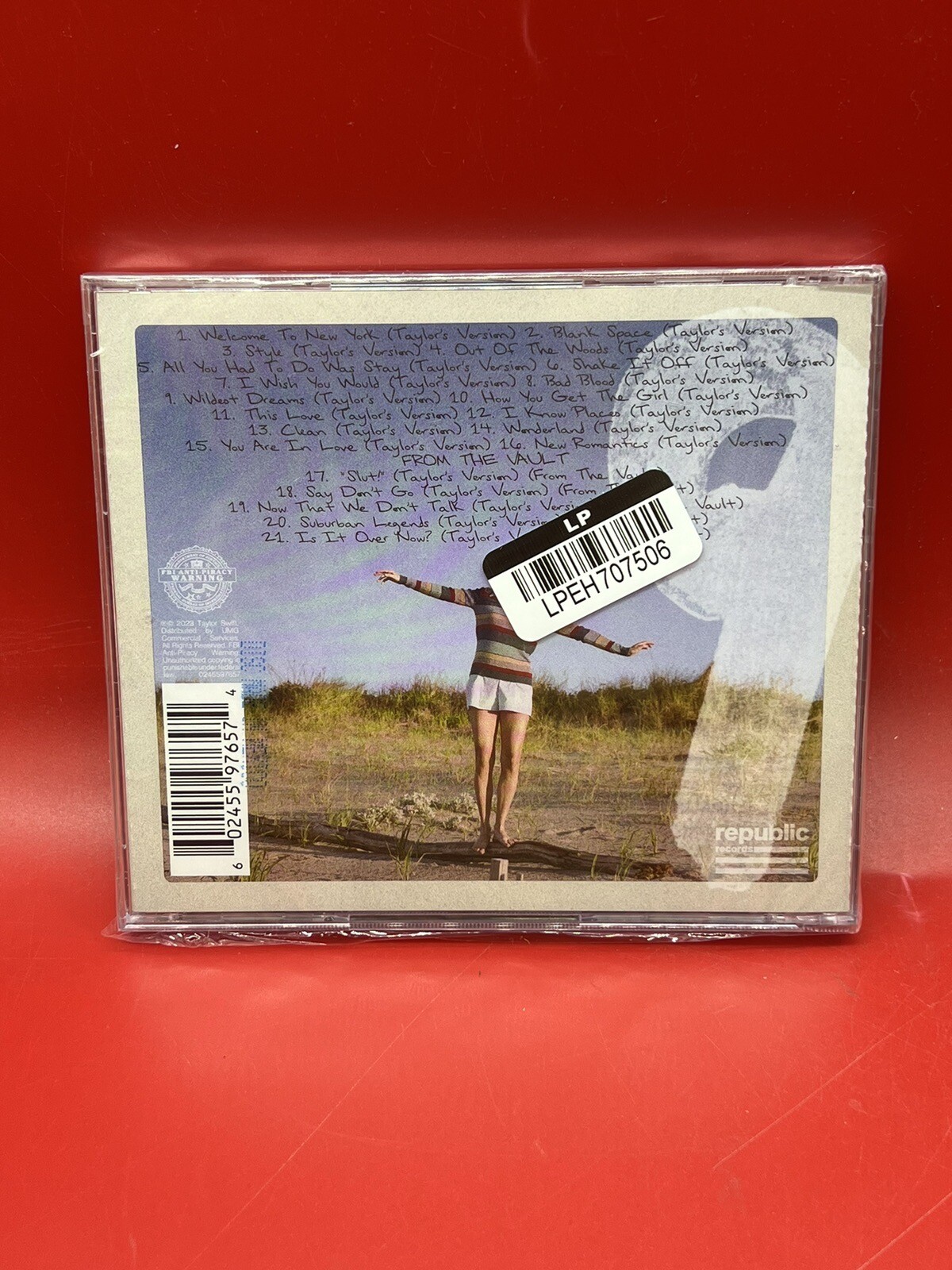 Taylor Swift 1989 (Taylor's Version) Rose Garden Pink Edition CD New W/ Photos