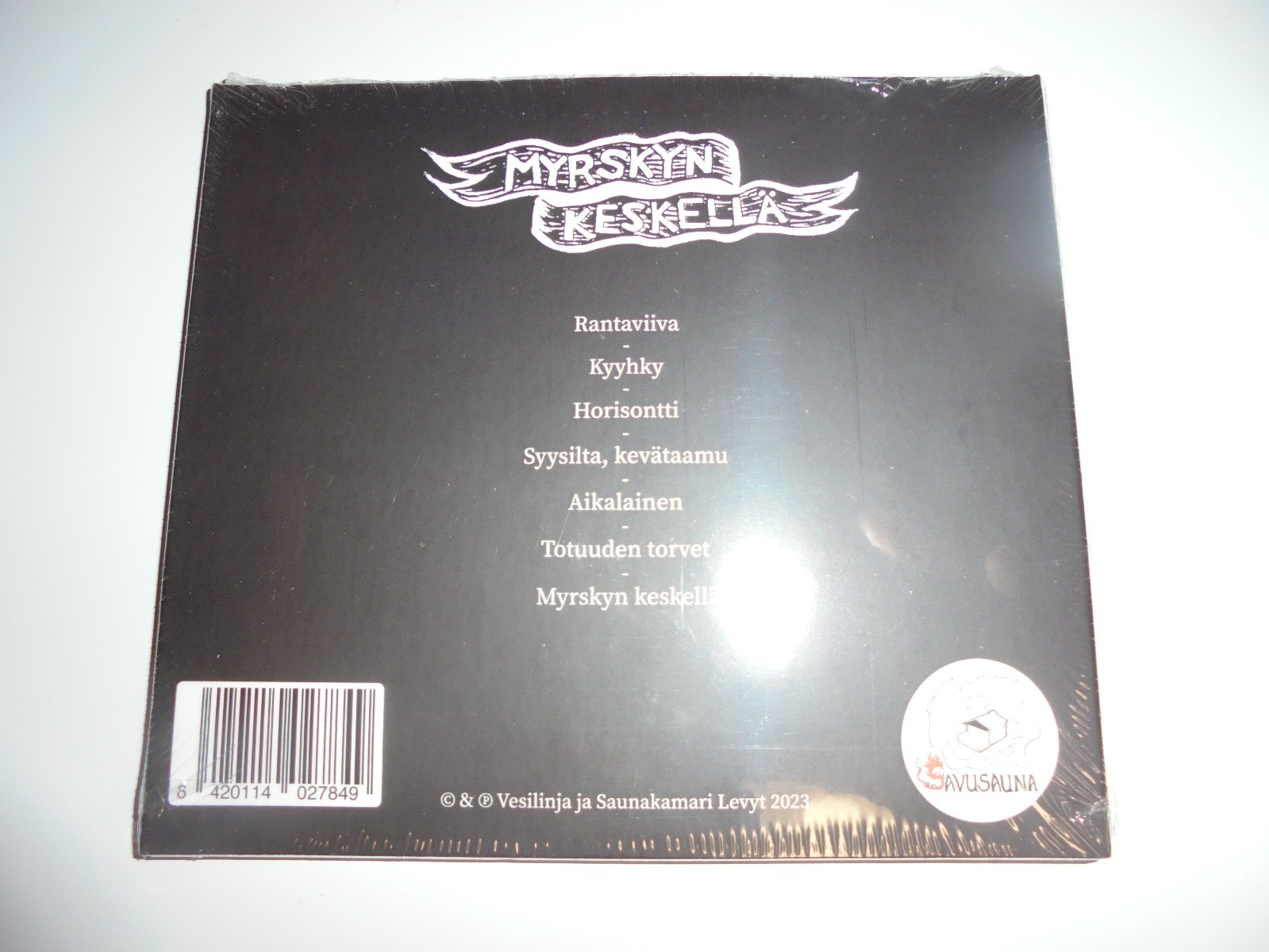 Vesilinja-Myrskyn Keskellä CD Prog Rock from Finland, Ltd 200 Copies, NEW Sealed