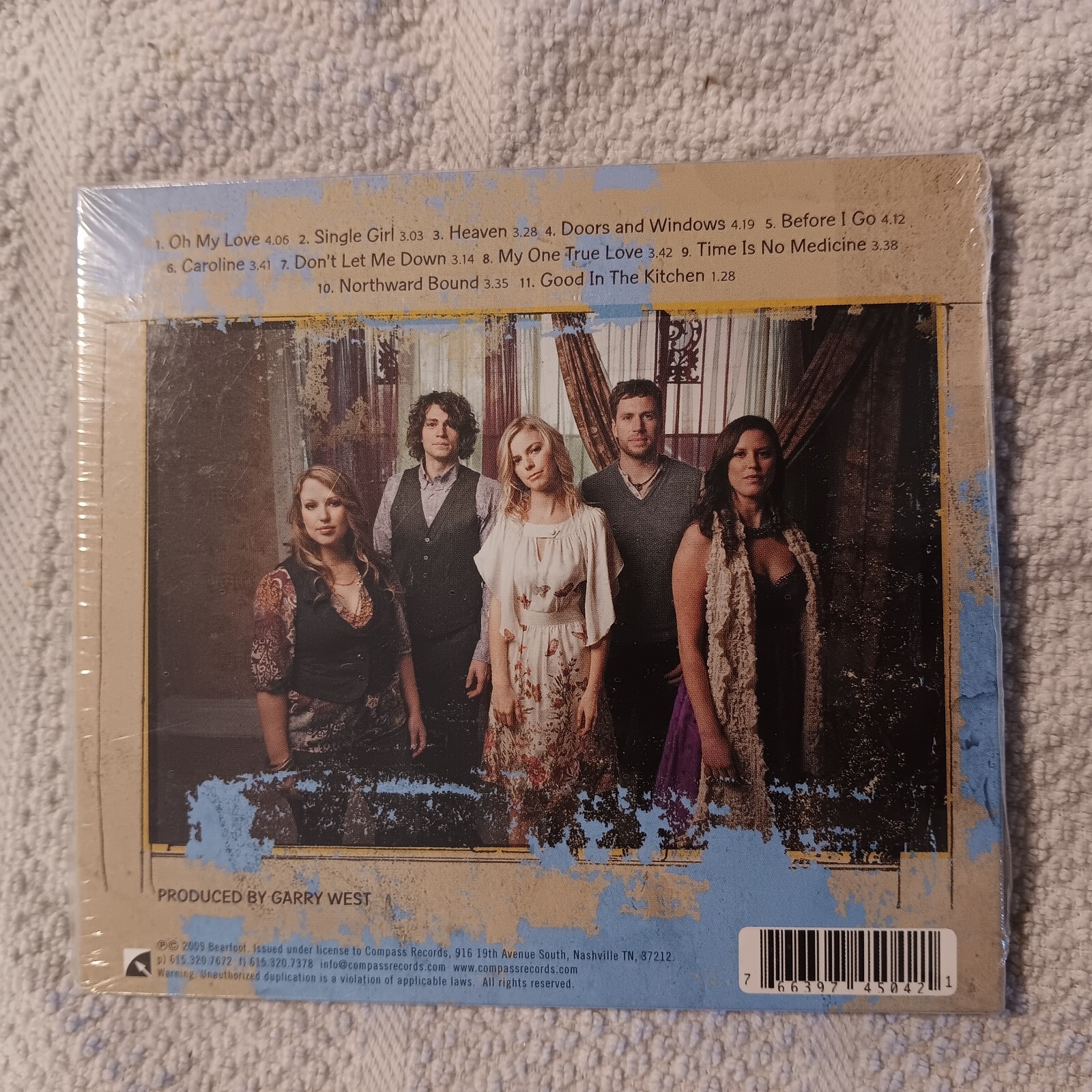 Bearfoot - Doors and Windows (CD, 2009, Compass Records) New Sealed Music