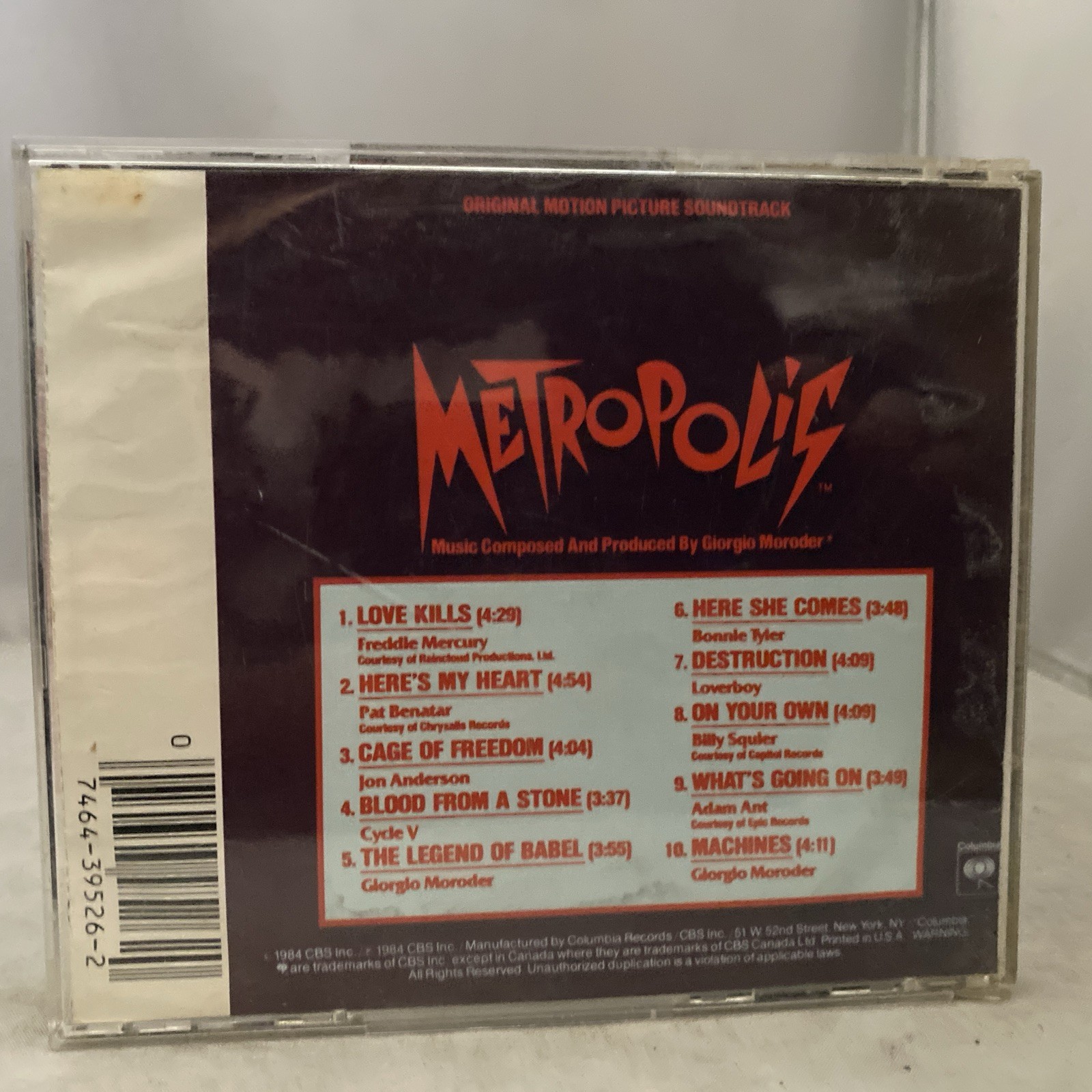 Metropolis / OST Mod - Metropolis (Original Soundtrack) [CD]