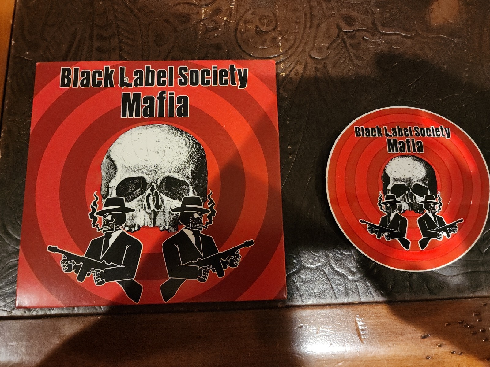Black Label Society Mafia Pre Release PROMO Sampler Amd Sricker Artenis Records