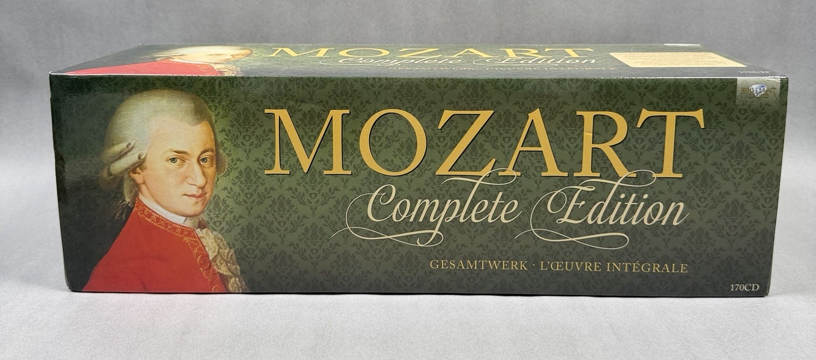 WOLFGANG AMADEUS MOZART Complete Edition Works 170 CD Box Set Classic Music