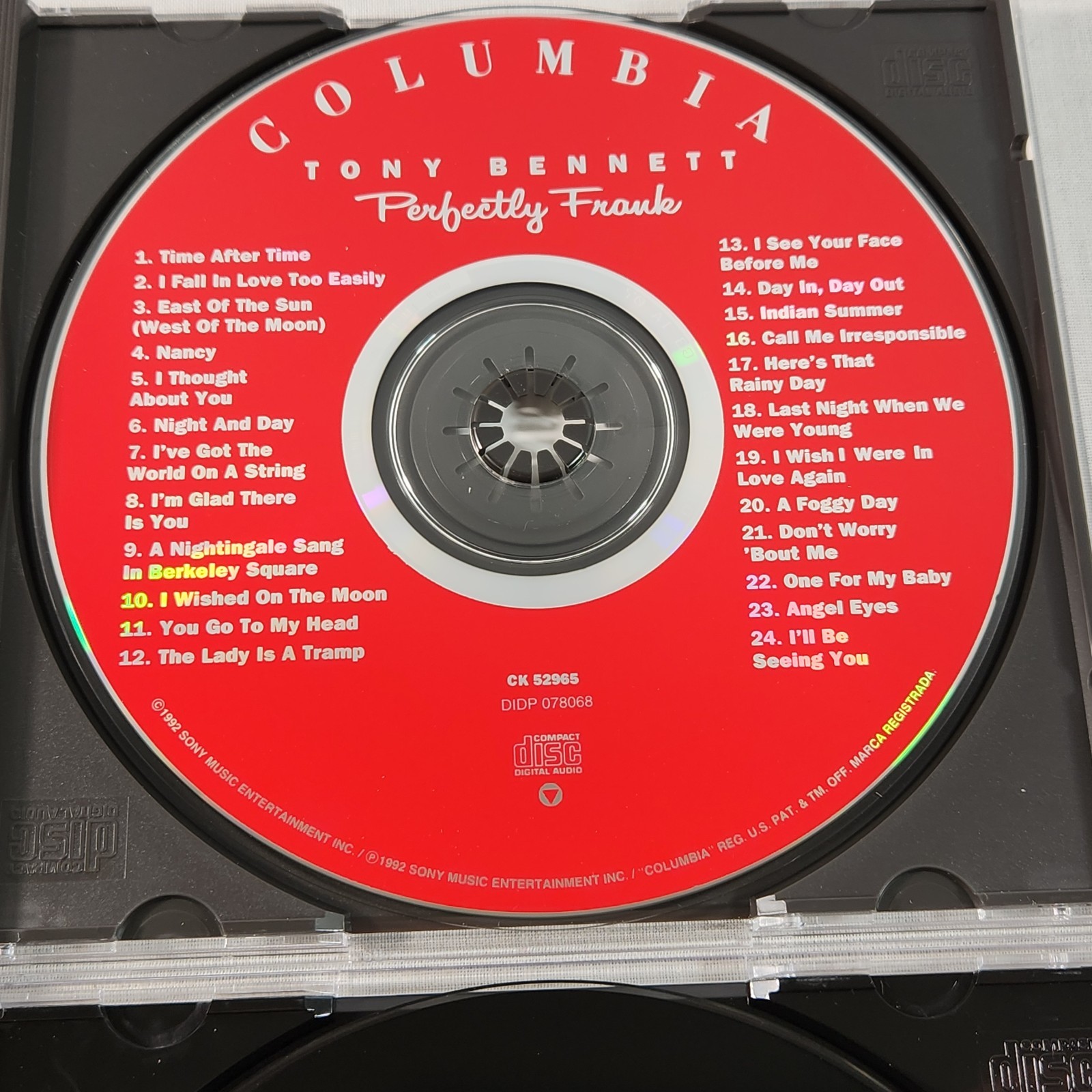 Tony Bennett 8 CD LOT Vocal Pop Jazz Contemporary and 1950s - 1960s EUC - NM