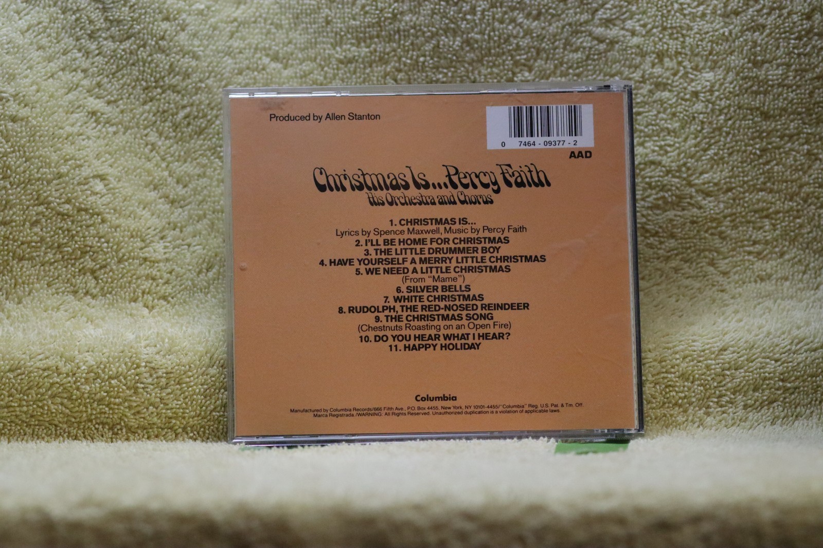 Percy Faith Christmas Is (CD)