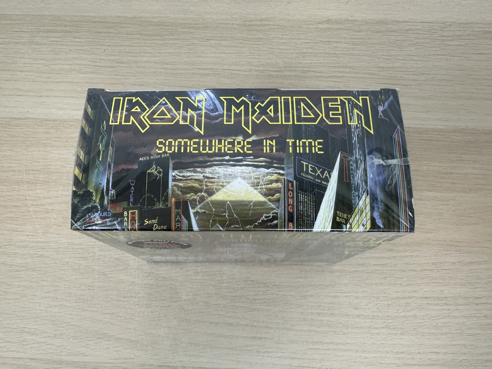 Iron Maiden: Somewhere in Time - Deluxe CD Box Set w/ Figurine & Collector Patch