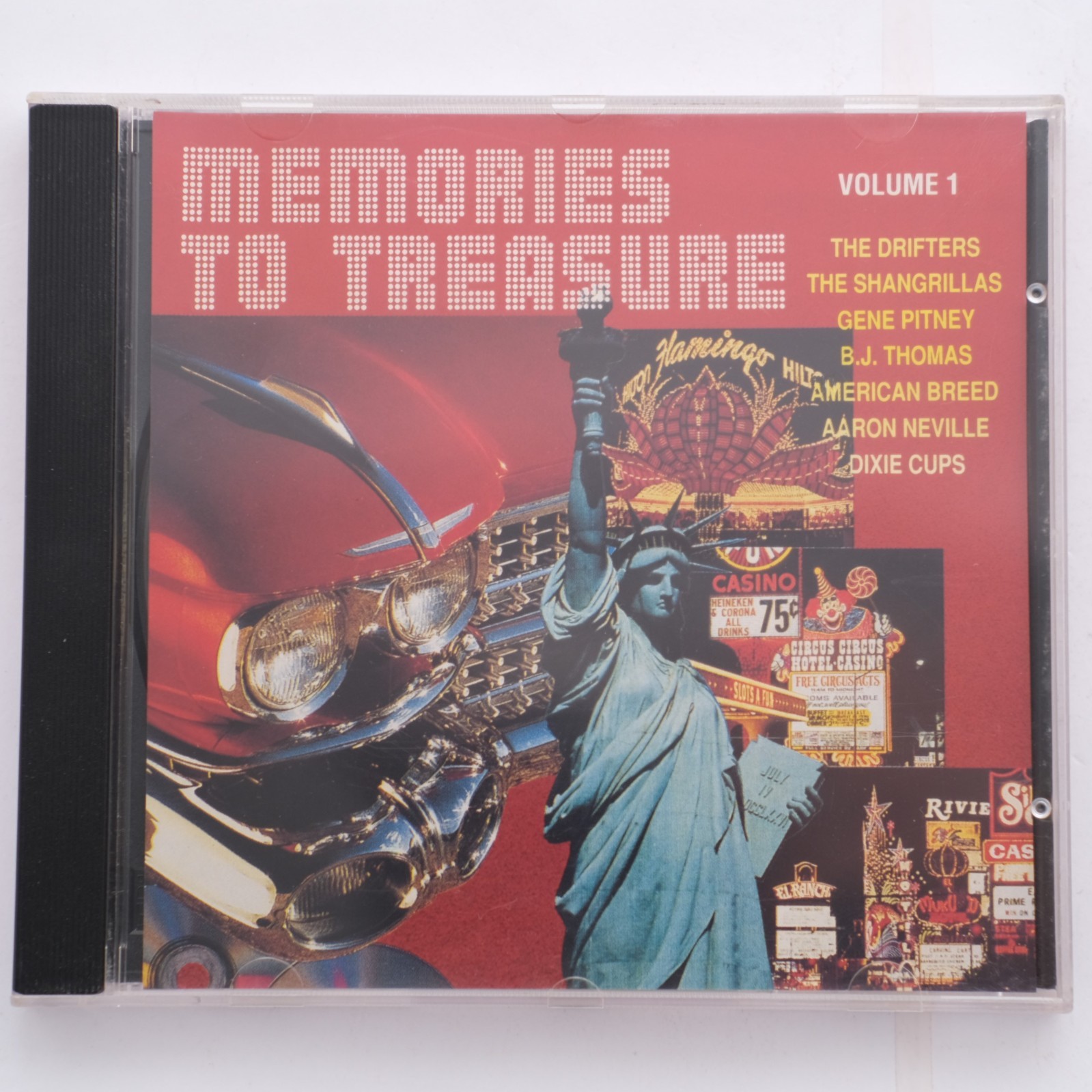 Various - Memories To Treasure Vol. 1 CD Album Drifters Shangrillas Dixie Cups