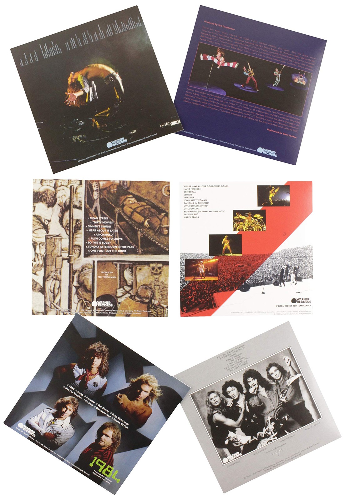 Van Halen Studio Albums 1978-1984 Cd Brand New