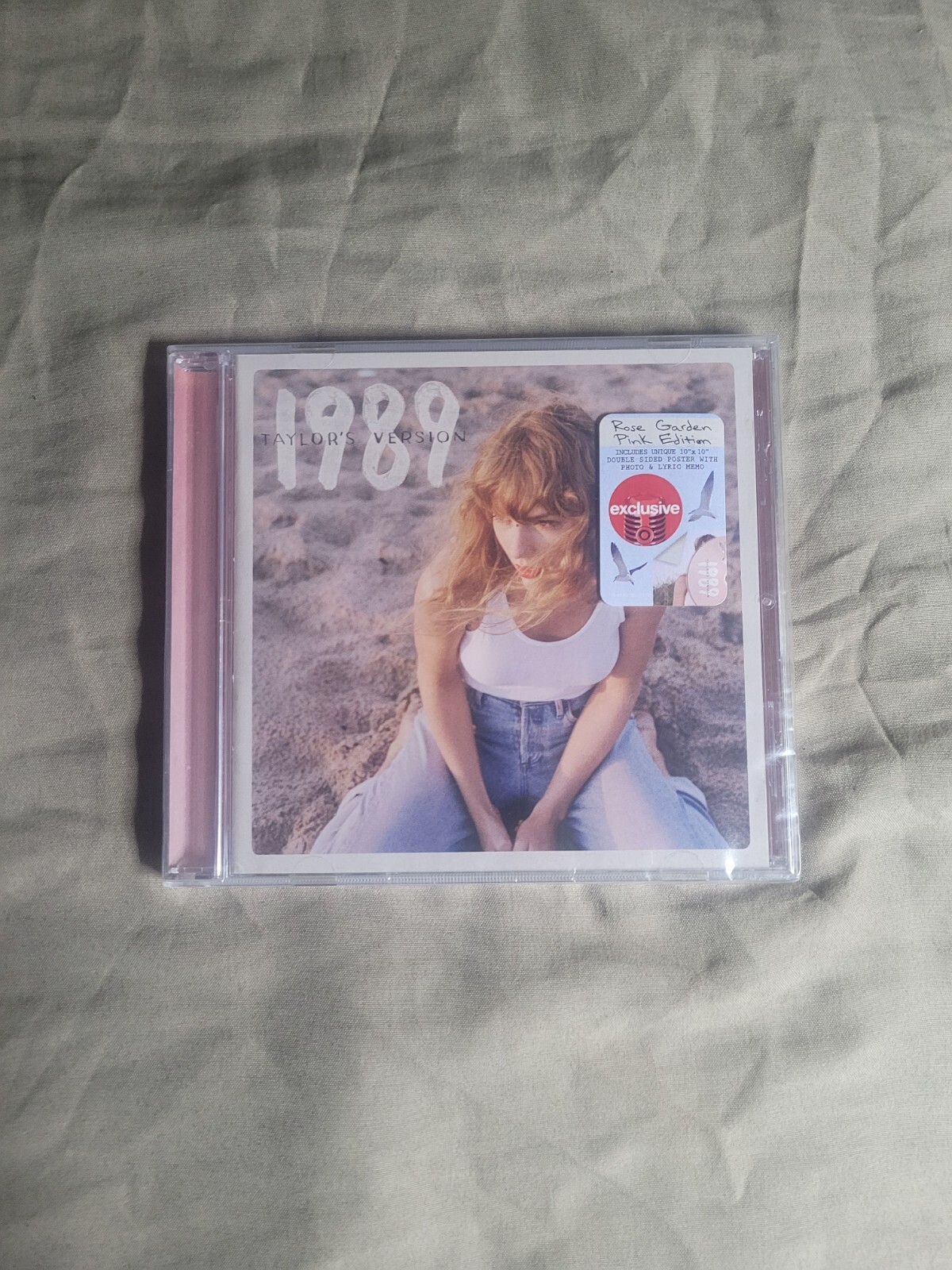 Taylor Swift 1989"Taylor's Version"Rose Garden Pink Edition(CD Target Exclusive)