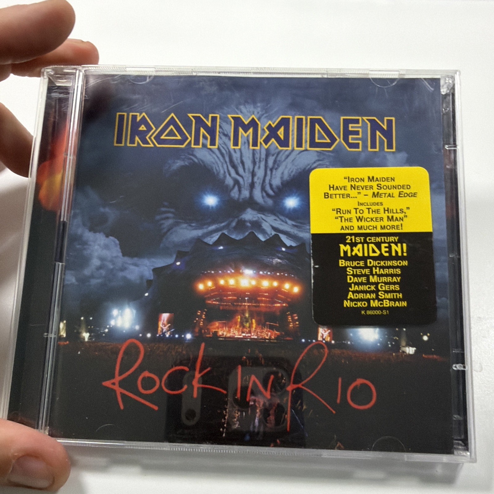 Lot Of 7 Iron Maiden Cd Albums Mint Discs Complete Clean 10 Disc Set Rare HTF