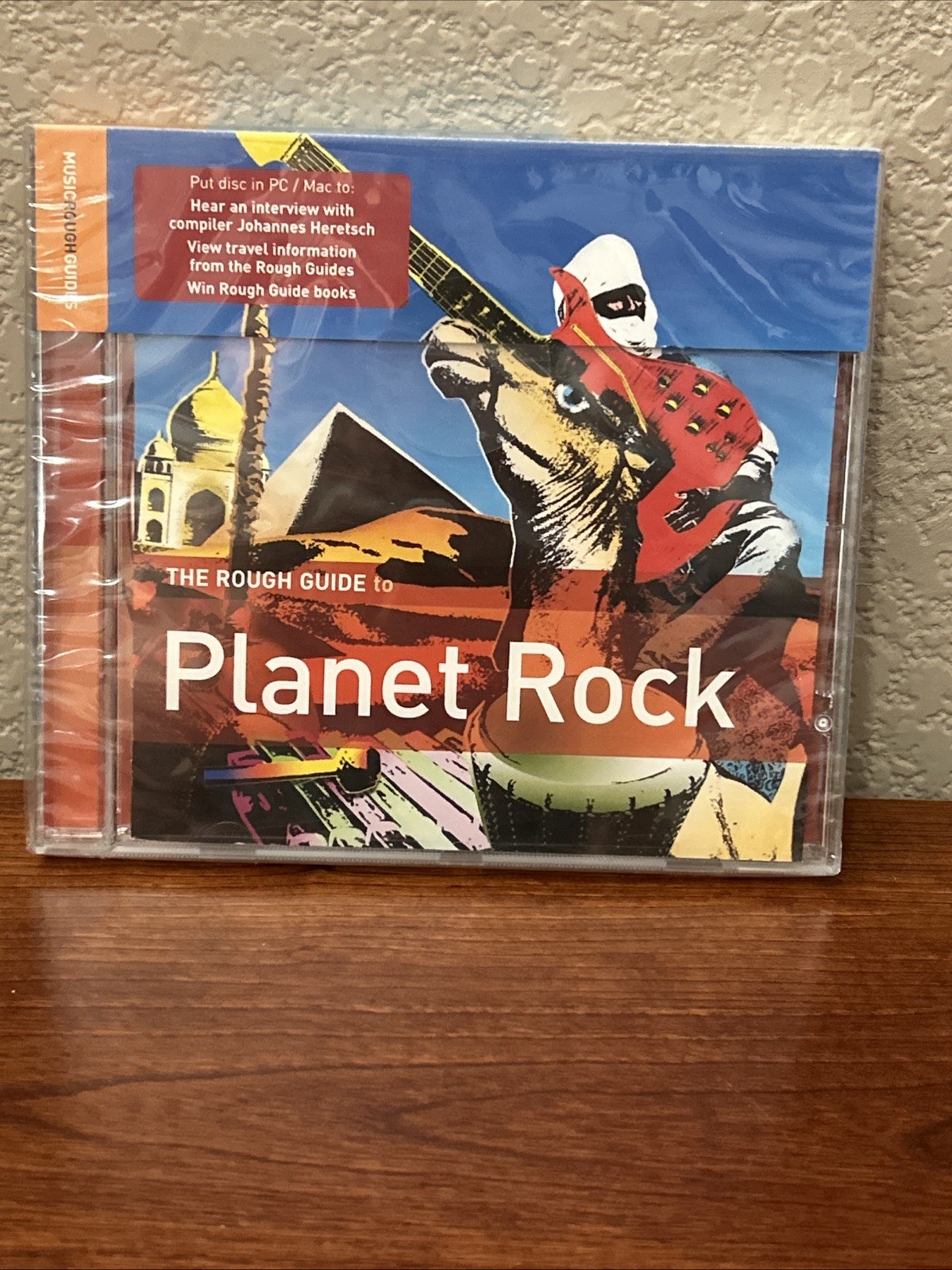 Rough Guide To Planet Rock -CD - Various Artists - World Music- Sealed-UK Import