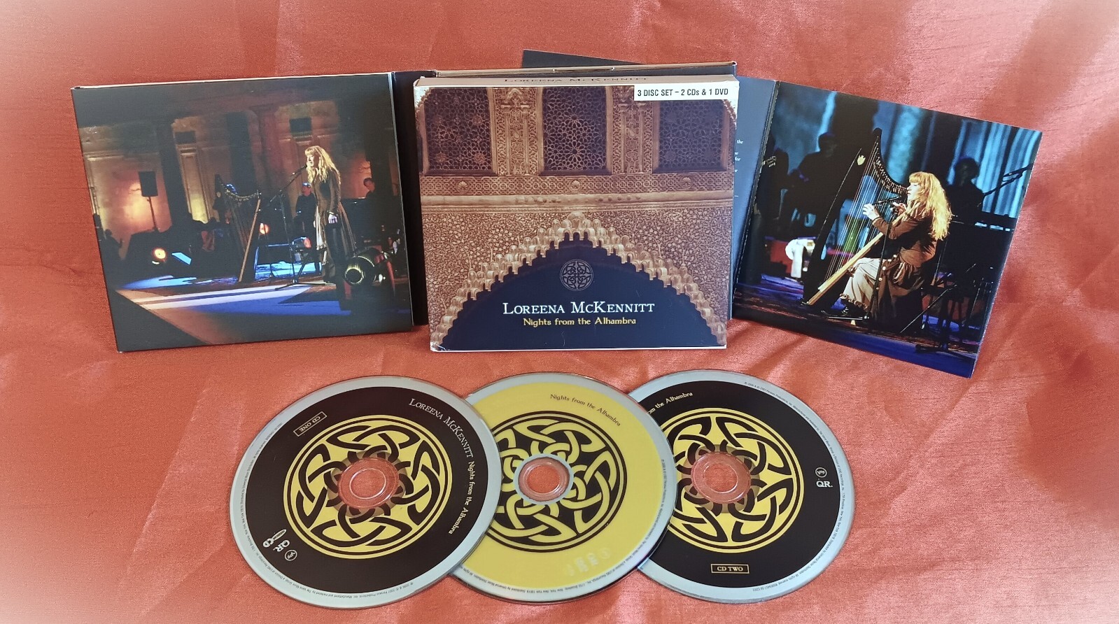 2CD + DVD Loreena McKennitt: Nights from the Alhambra Digibox