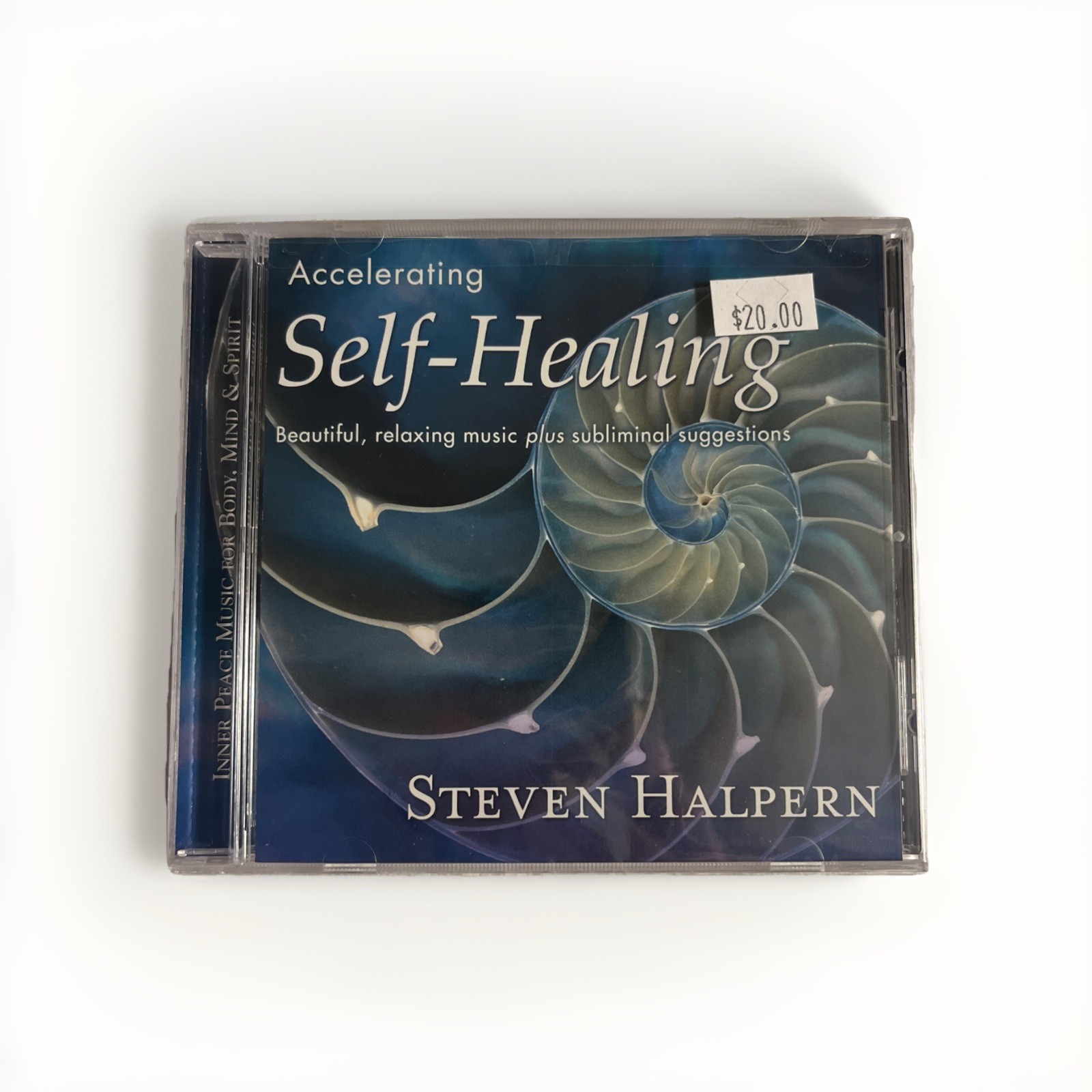 Steven Halpern – Accelerating Self-Healing CD 2004 New Age Healing Inner Peace