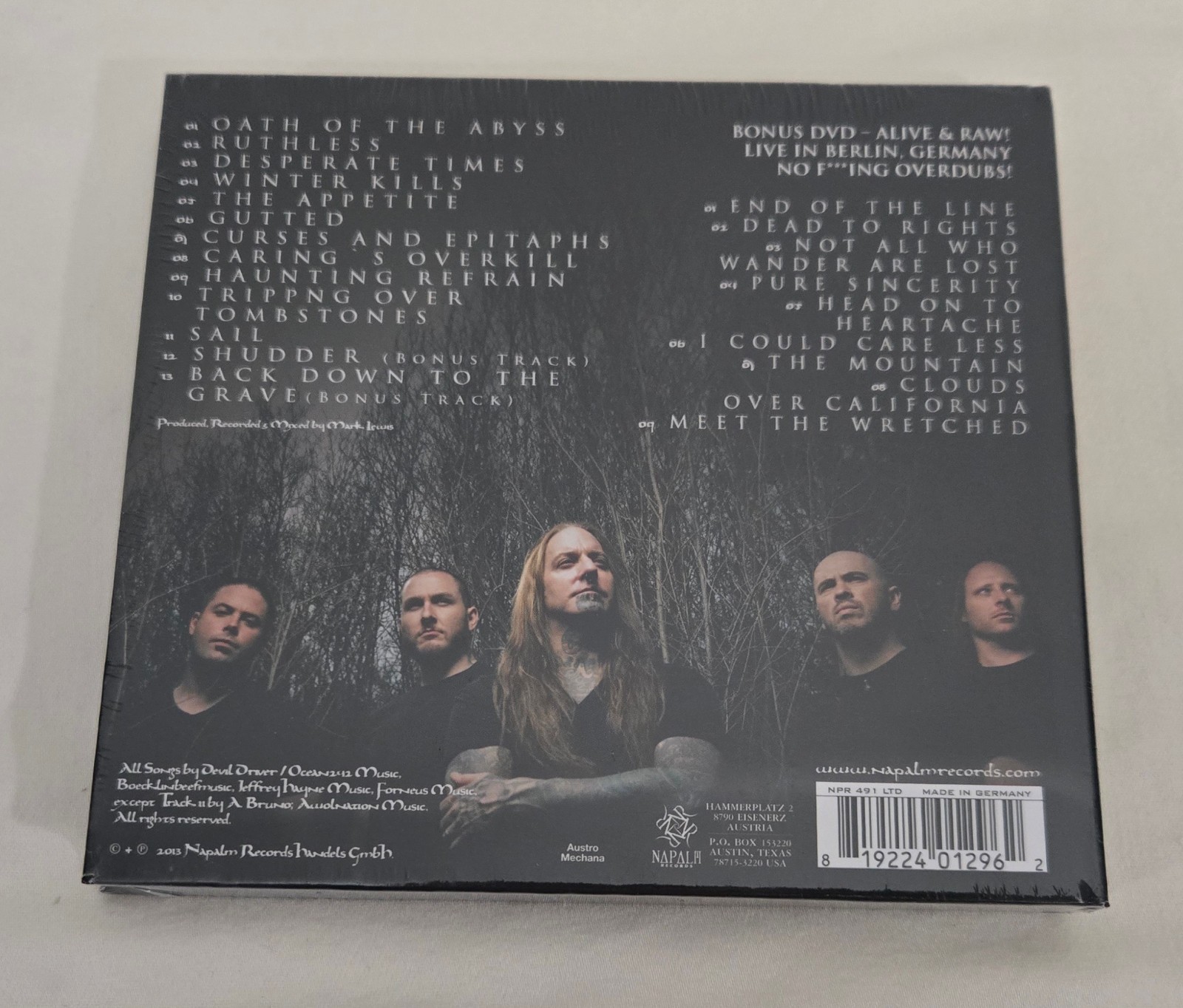 DevilDriver Winter Kills Limited Edition CD Rock New / Sealed