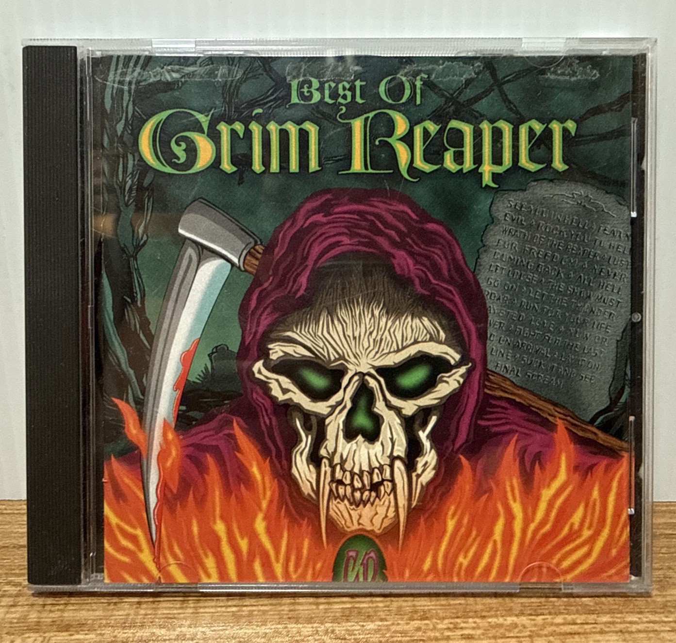 Grim Reaper: Best Of Grim Reaper CD 1999 METAL Audio Music CD - RARE!