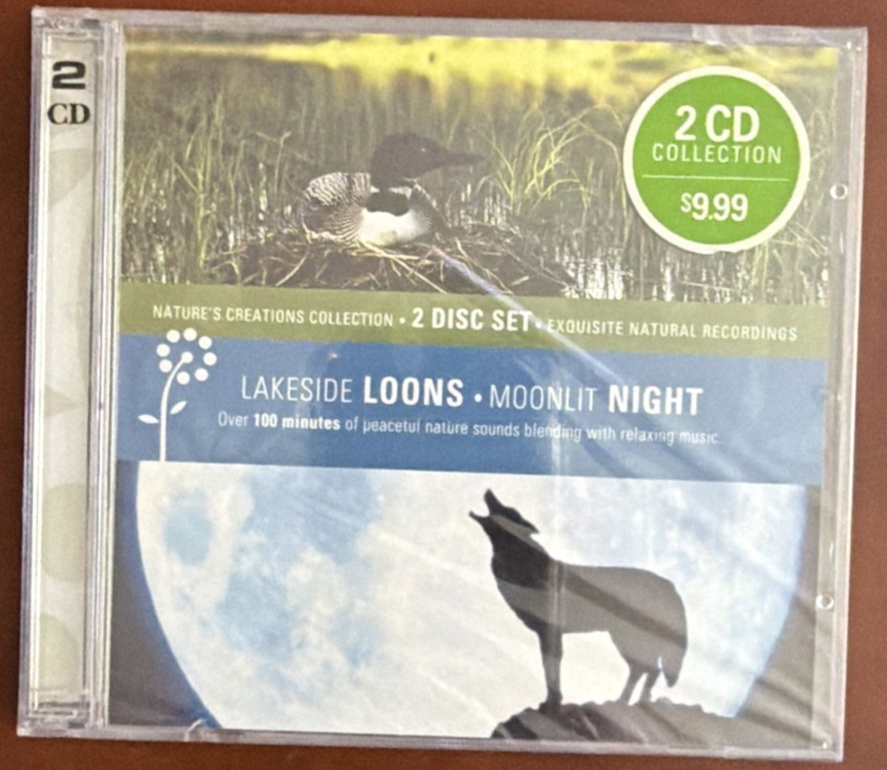 Nature Sounds Relaxation CD Lot 8 Ocean Birds Sleep Ambient Calming New Sealed