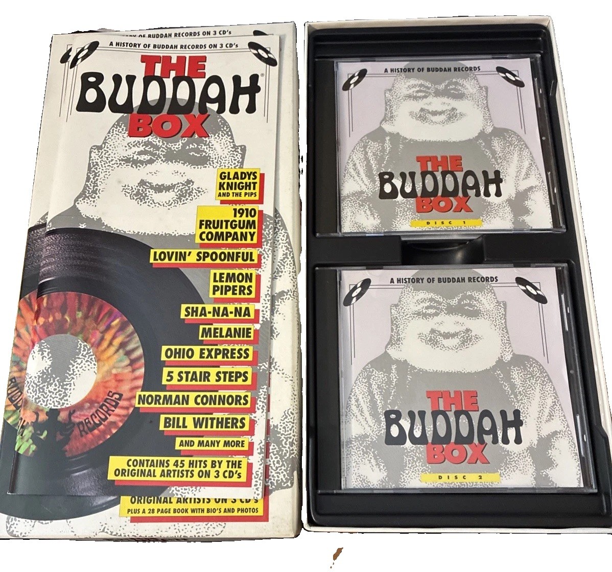 The Buddah Box A History of Buddah Records 3-CD Box Set (ESX,1993)