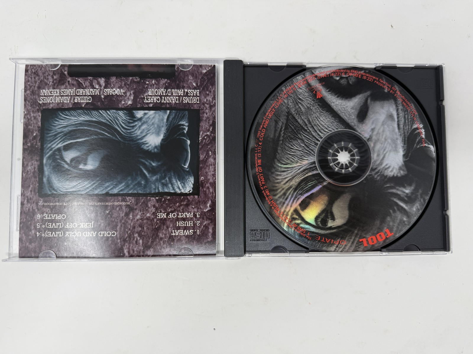 Tool Opiate CD 1992 Parental Advisory Used