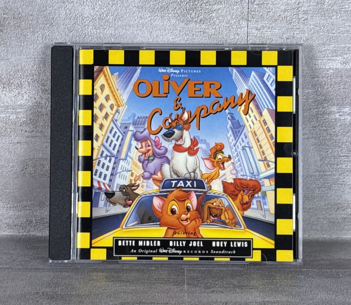 Oliver & Company (Original Soundtrack) (CD, 1996, Walt Disney Records) 60890-7