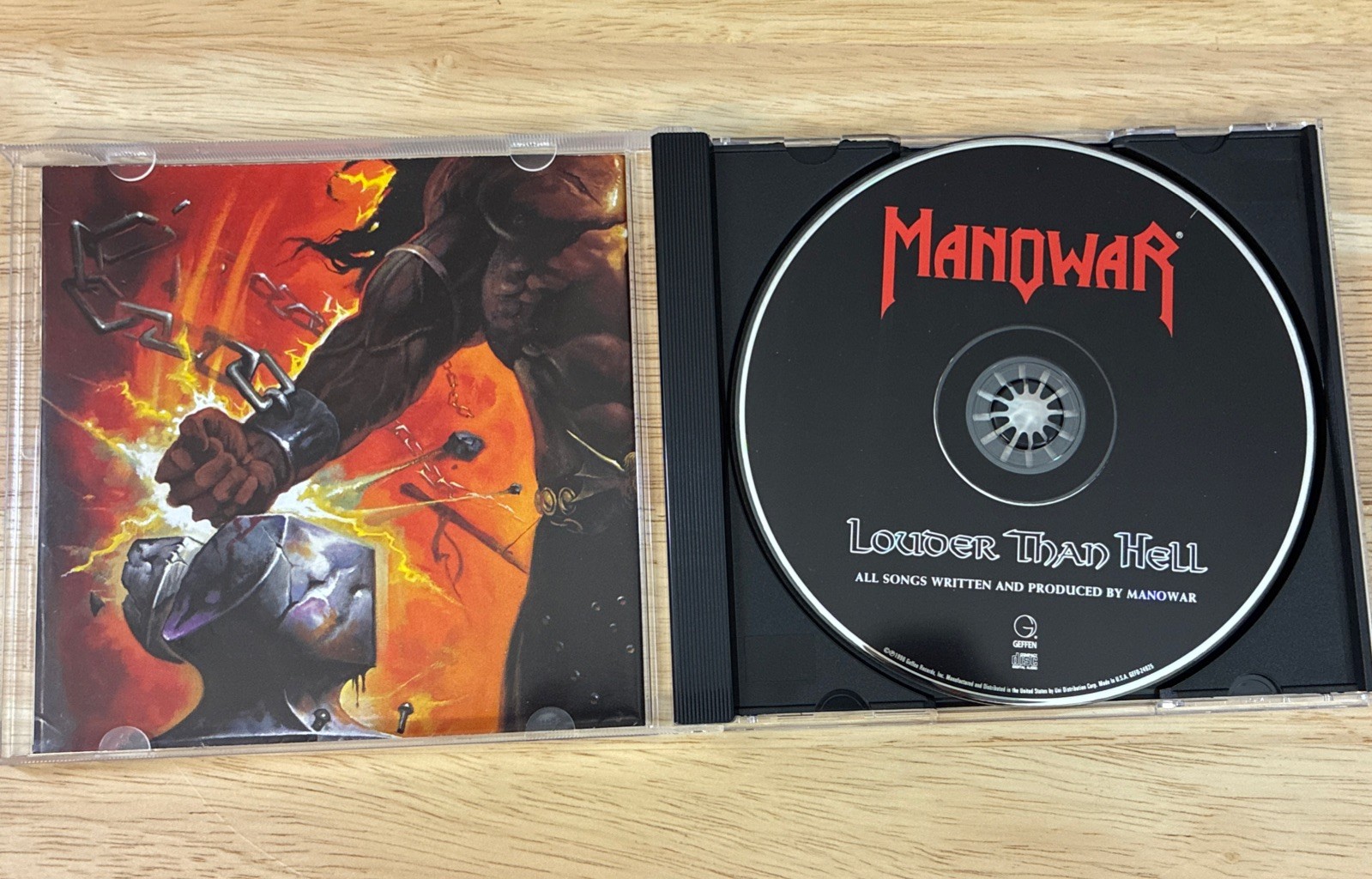 Louder than Hell by Manowar (CD, 1996)