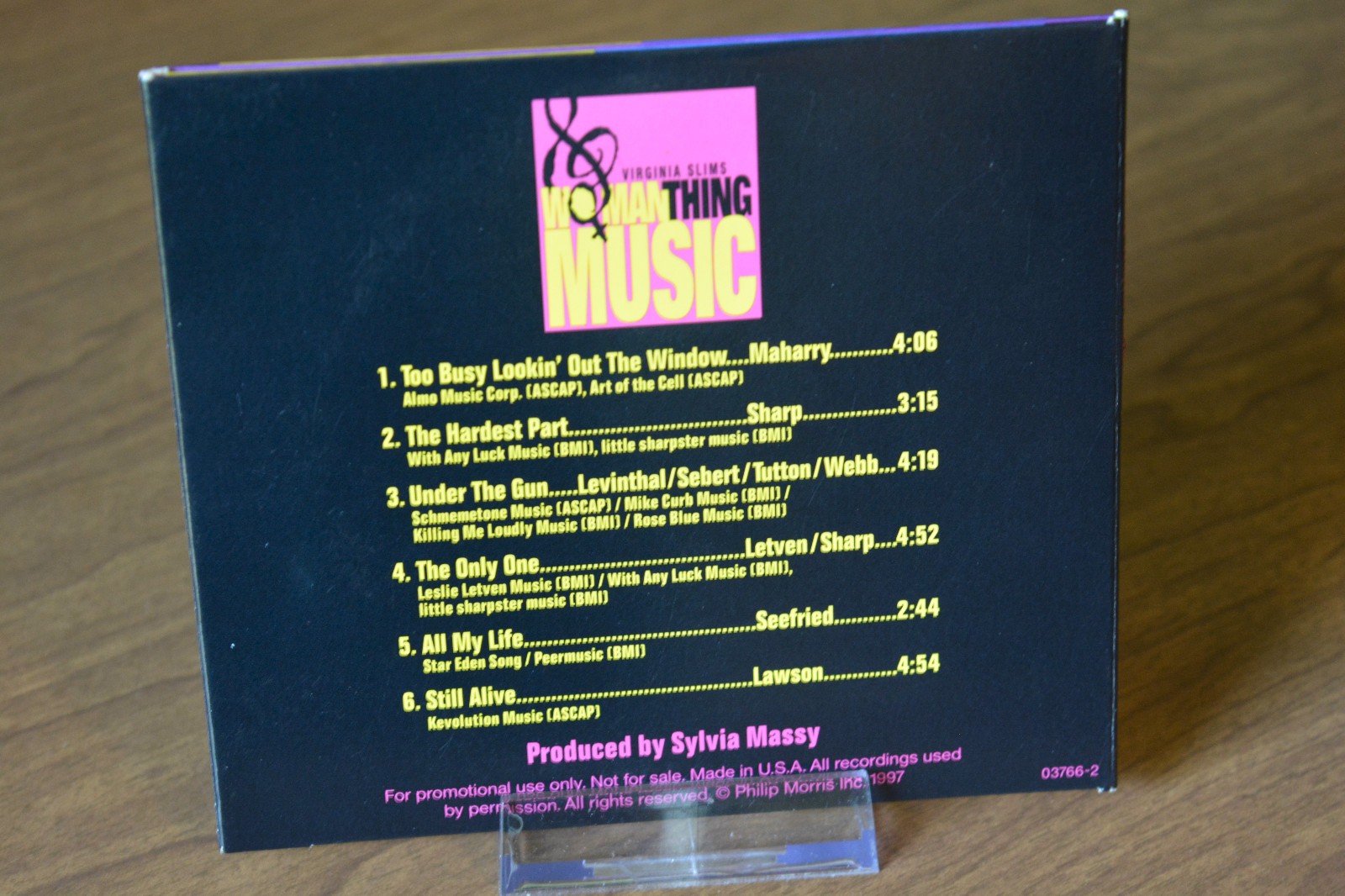 Pauley P (Perrette) - Woman Thing Music Vol 2 CD 1997 ROCK BLUES VIRGINIA SLIMS