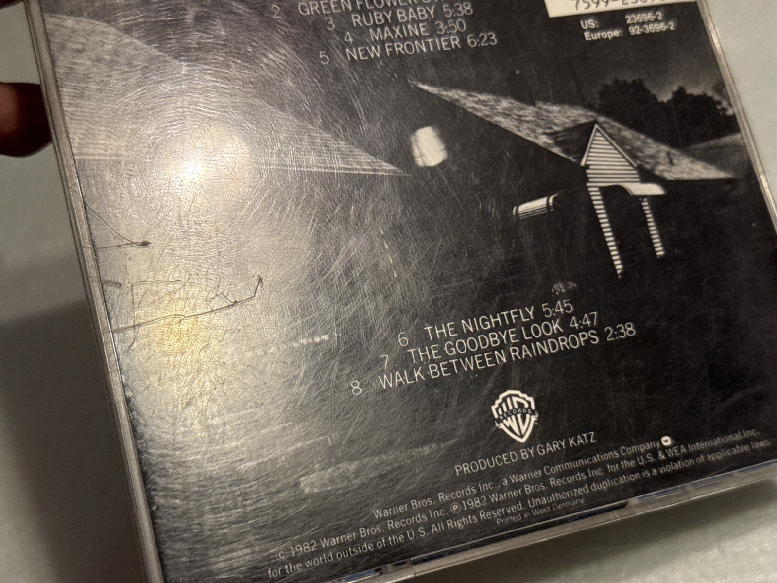 DONALD FAGEN [STEELY DAN] NIGHTFLY [1982] WEST GERMANY TARGET CD SMOOTH CASE