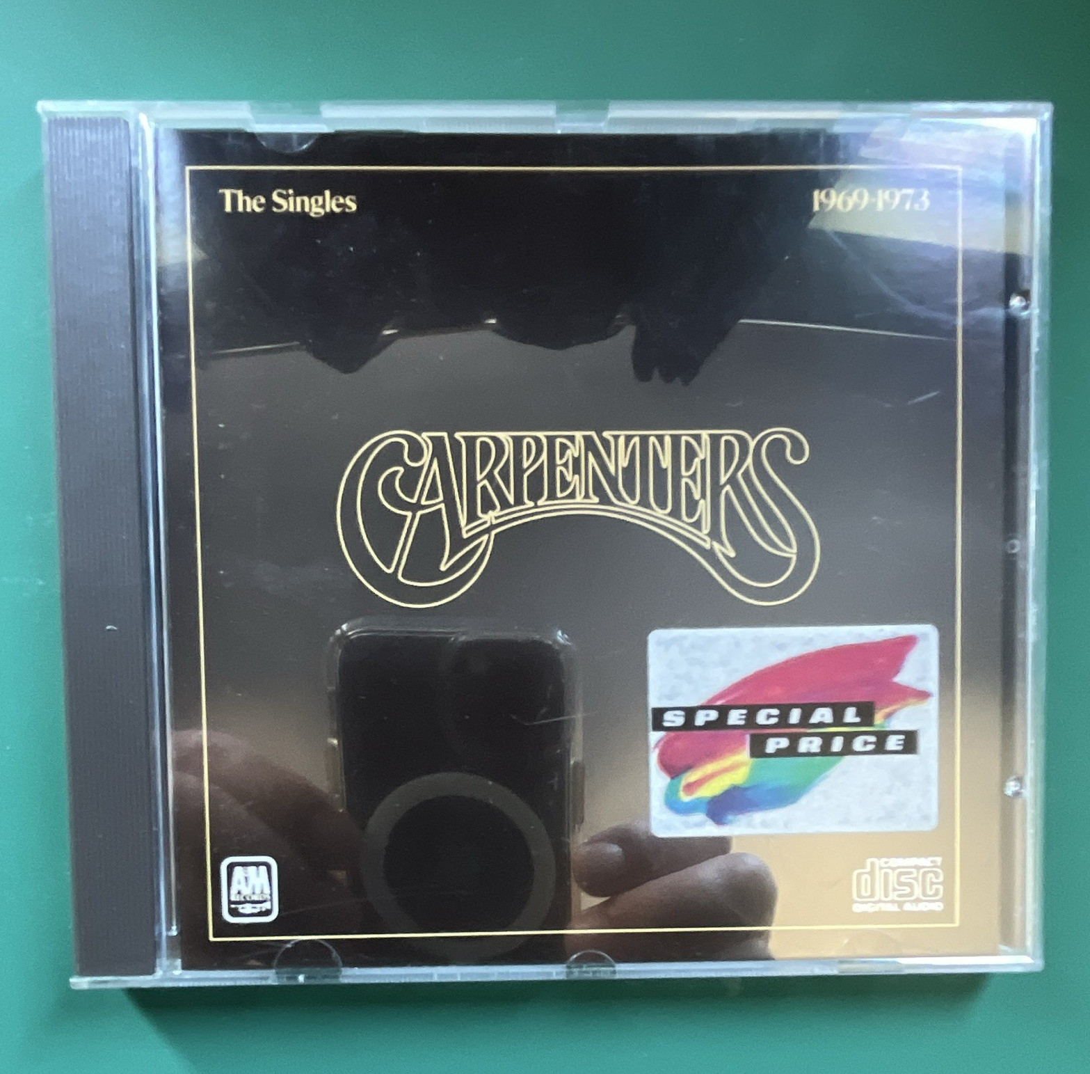 Carpenters - The Singles 1969-1973 (CD, 1973, Pop, A&M, 393601-2)