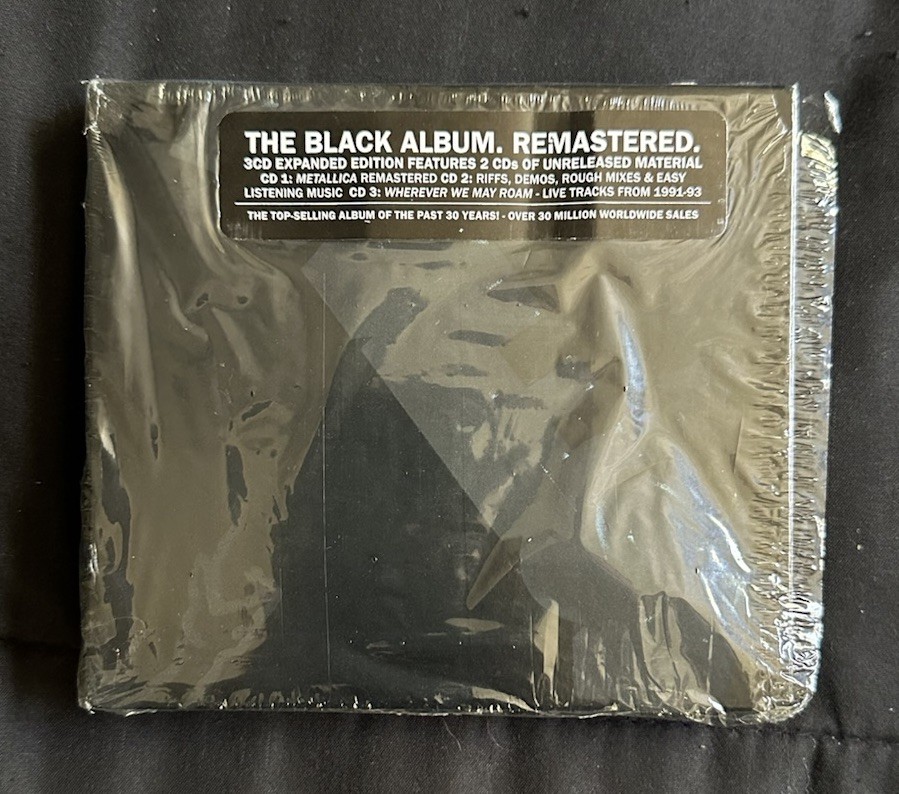 Black Album by Metallica (Remastered Expanded Edition) 3 Disc Set