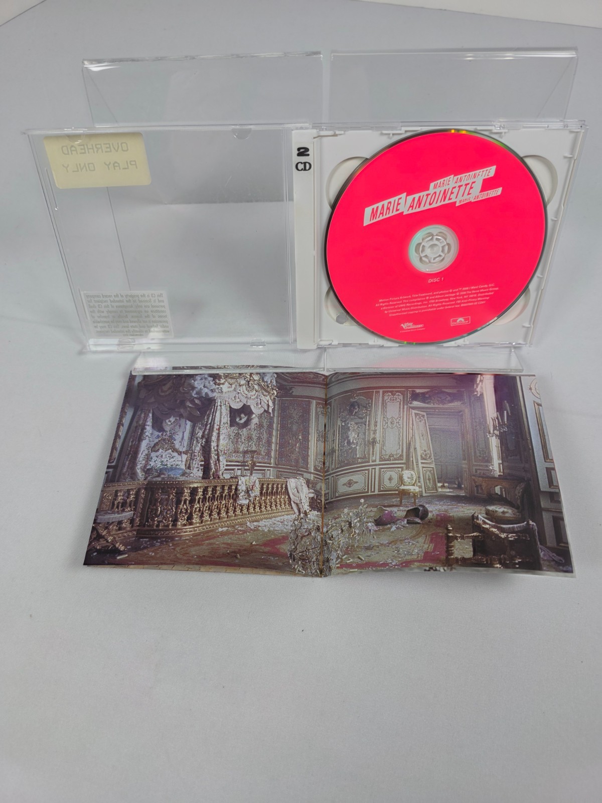 Marie Antoinette Promotional/Radio Copy Double CD Soundtrack - 2006 2-Disc Set